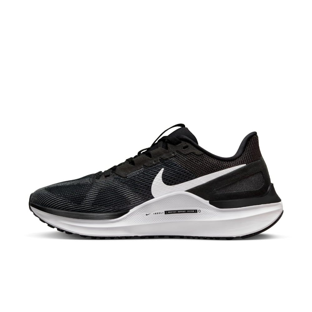 Nike W Nike Air Zoom Structure 25 Tenis negro de mujer para correr