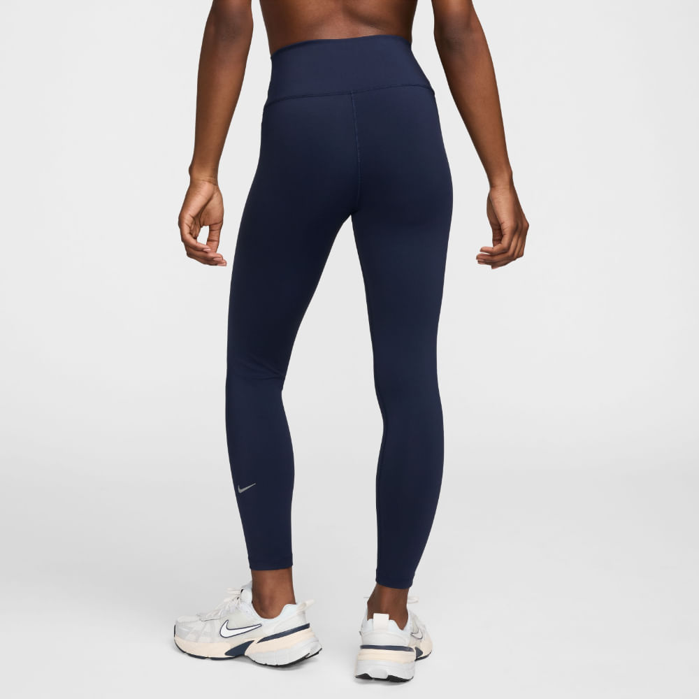 Nike W Nk Df One Hr 7/8 Tight Licra azul de mujer para entrenamiento