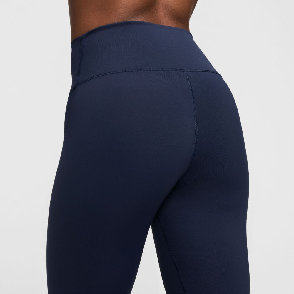 Nike W Nk Df One Hr 7/8 Tight Licra azul de mujer para entrenamiento