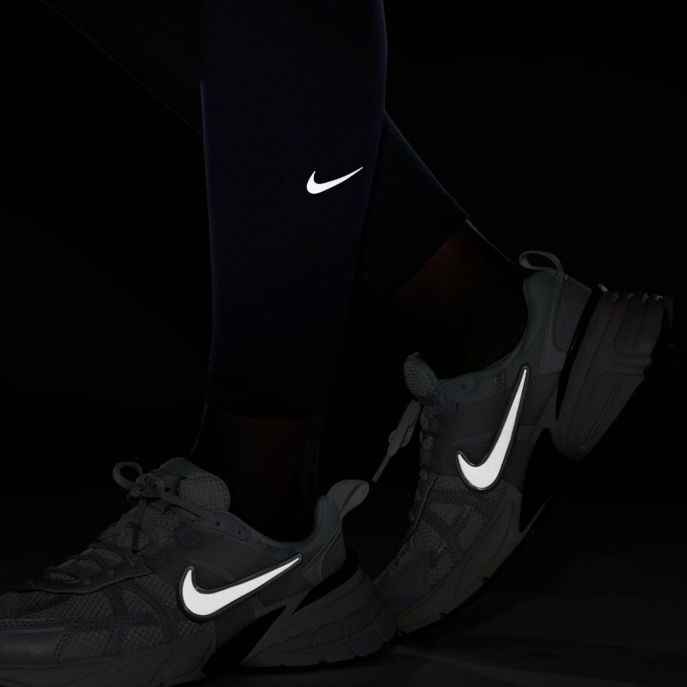 Nike W Nk Df One Hr 7/8 Tight Licra azul de mujer para entrenamiento