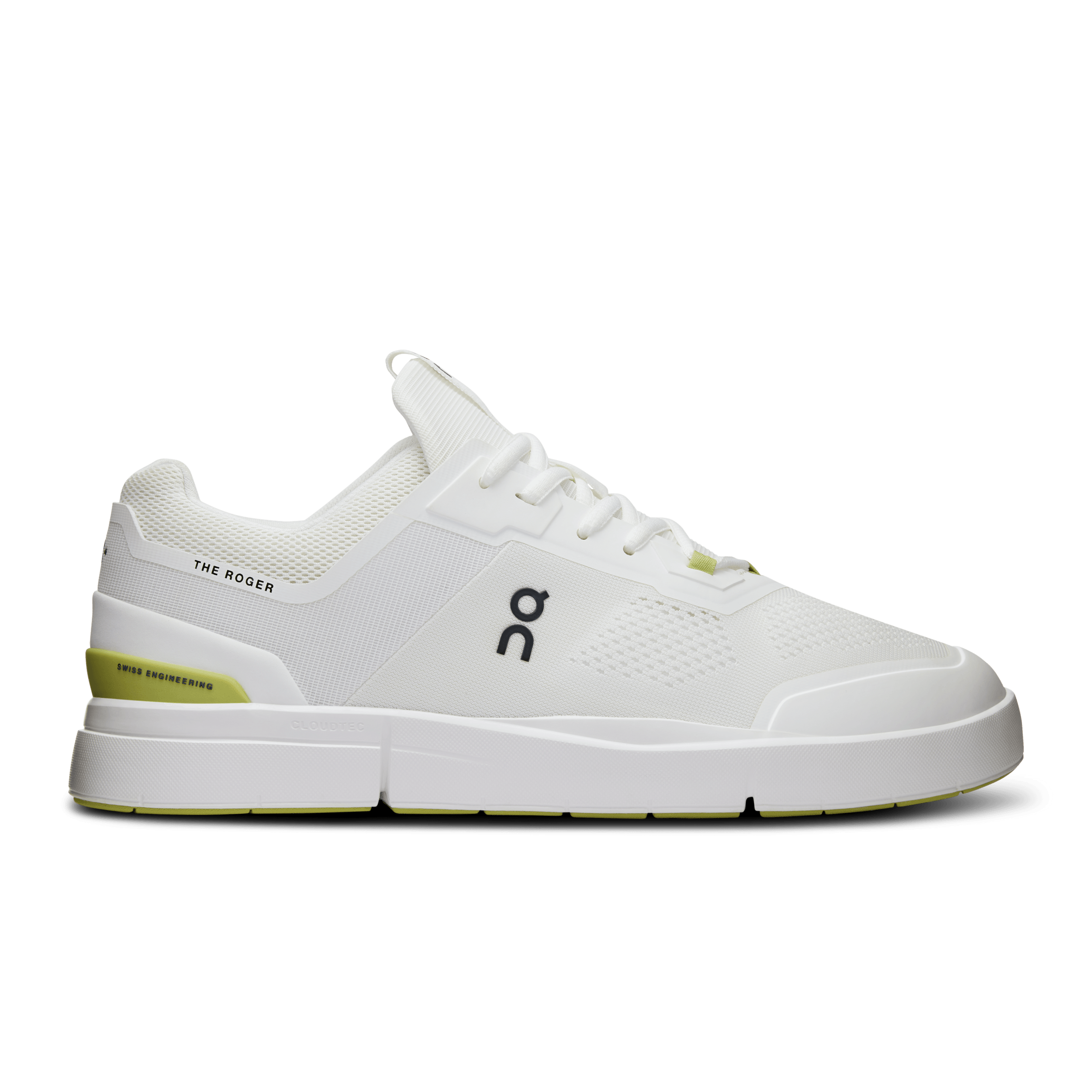 On The Roger Spin 1 M Tenis blanco de hombre lifestyle