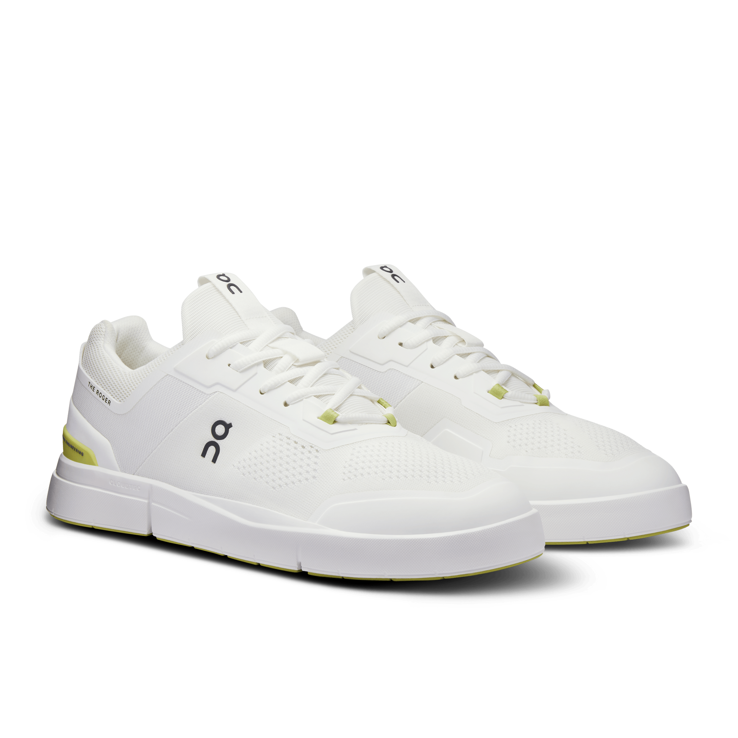 On The Roger Spin 1 M Tenis blanco de hombre lifestyle
