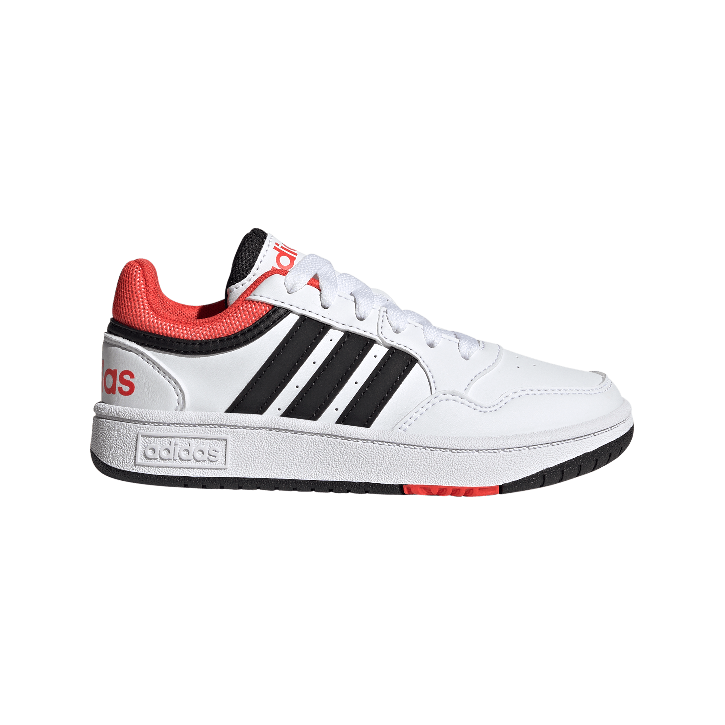 Adidas Hoops 3.0 K Tenis blanco de niño lifestyle