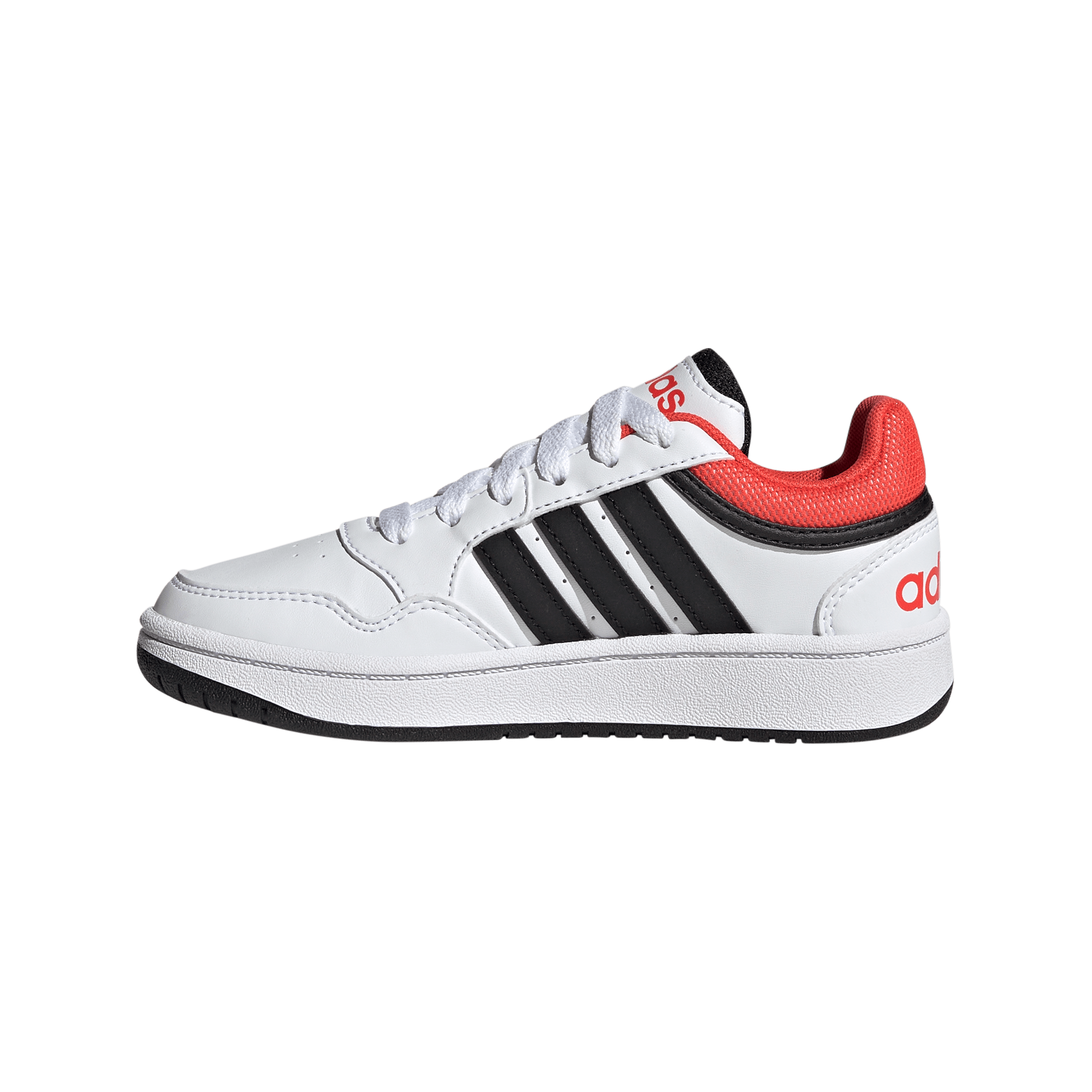 Adidas Hoops 3.0 K Tenis blanco de niño lifestyle