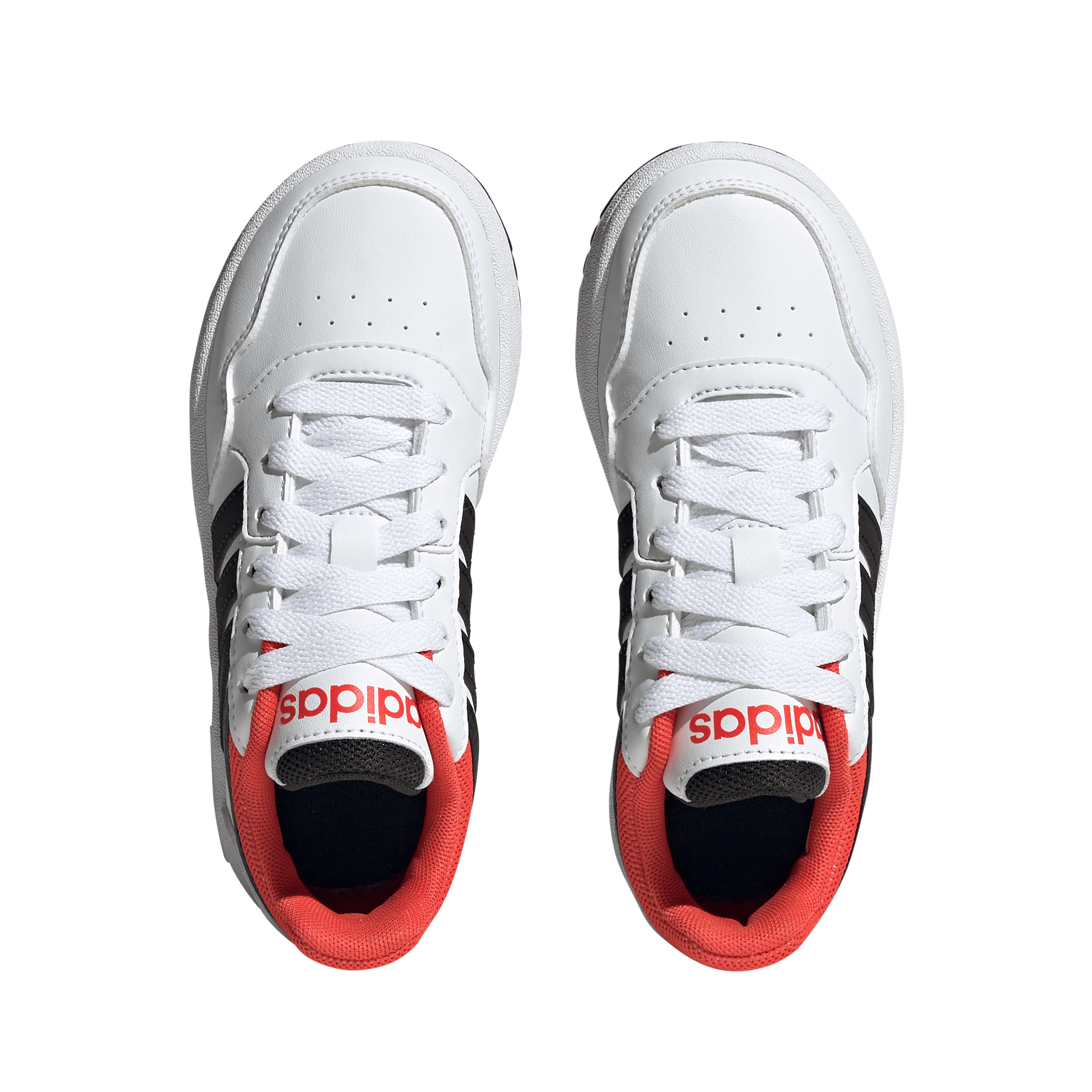 Adidas Hoops 3.0 K Tenis blanco de niño lifestyle