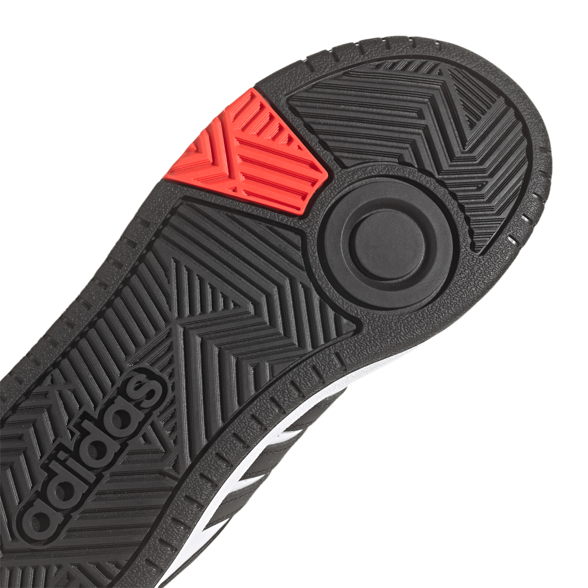 Adidas Hoops 3.0 K Tenis blanco de niño lifestyle