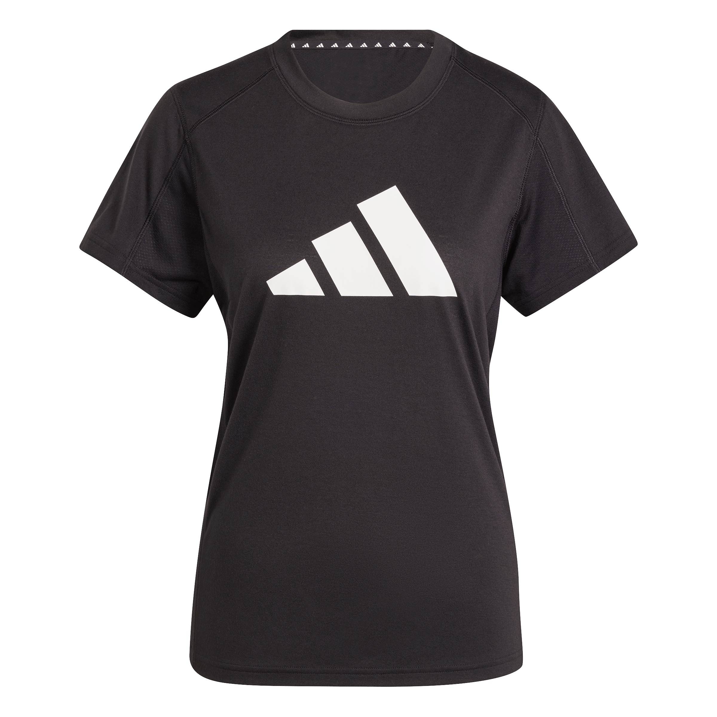 Adidas Tr-Es Logo T Camiseta Manga Corta negro de mujer para entrenamiento