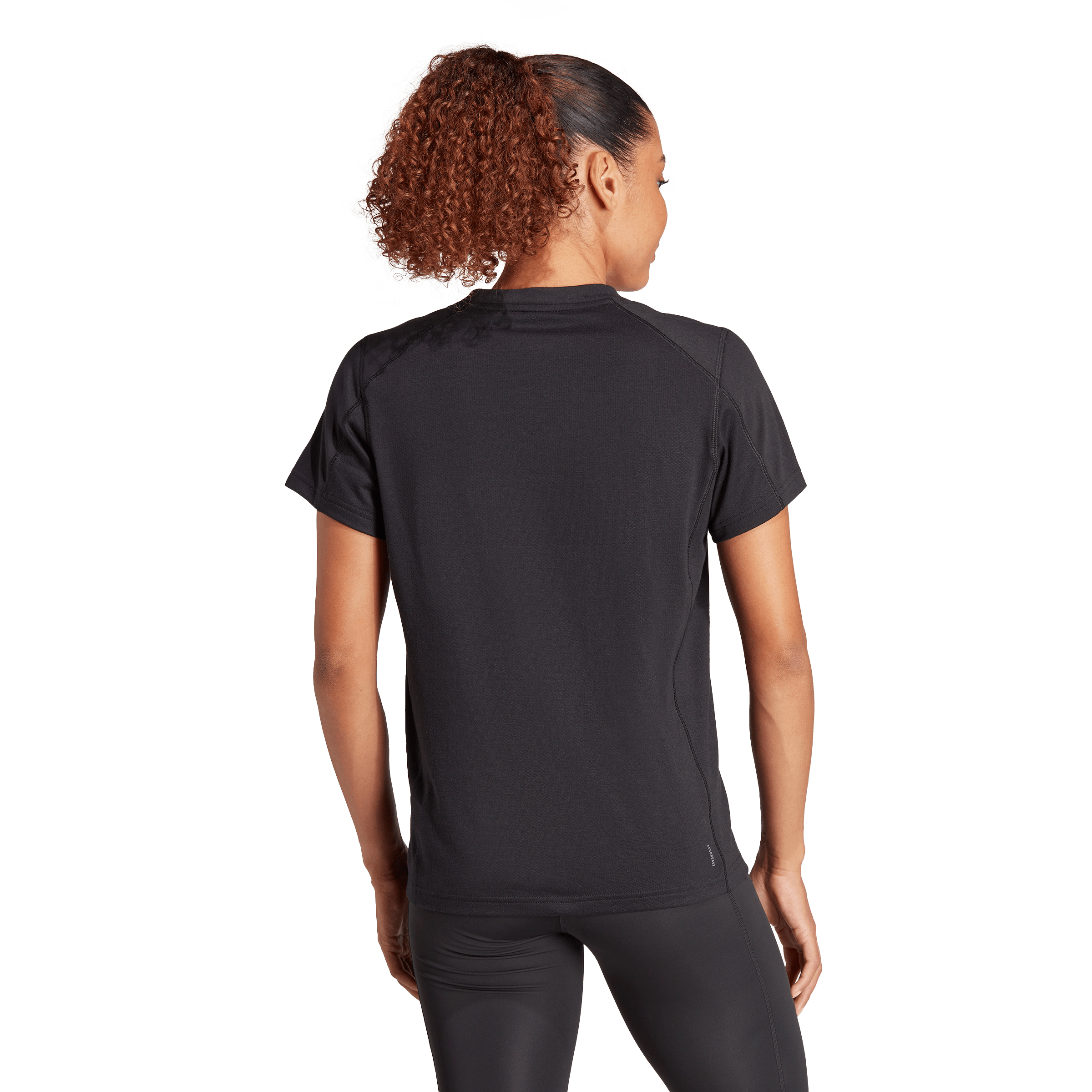 Adidas Tr-Es Logo T Camiseta Manga Corta negro de mujer para entrenamiento