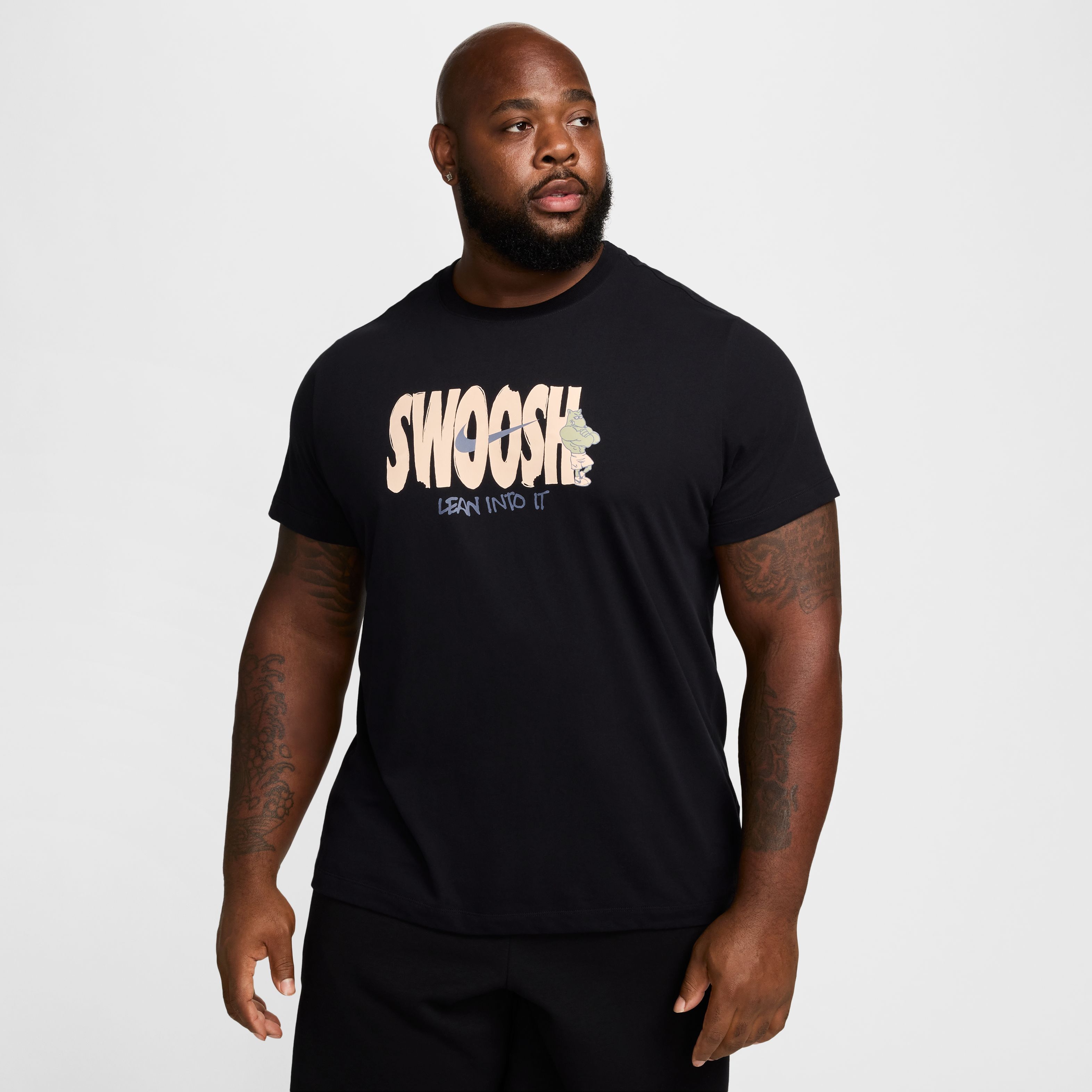 Nike M Nk Df Tee Ifkyk 1 Camiseta Manga Corta negro de hombre para entrenamiento