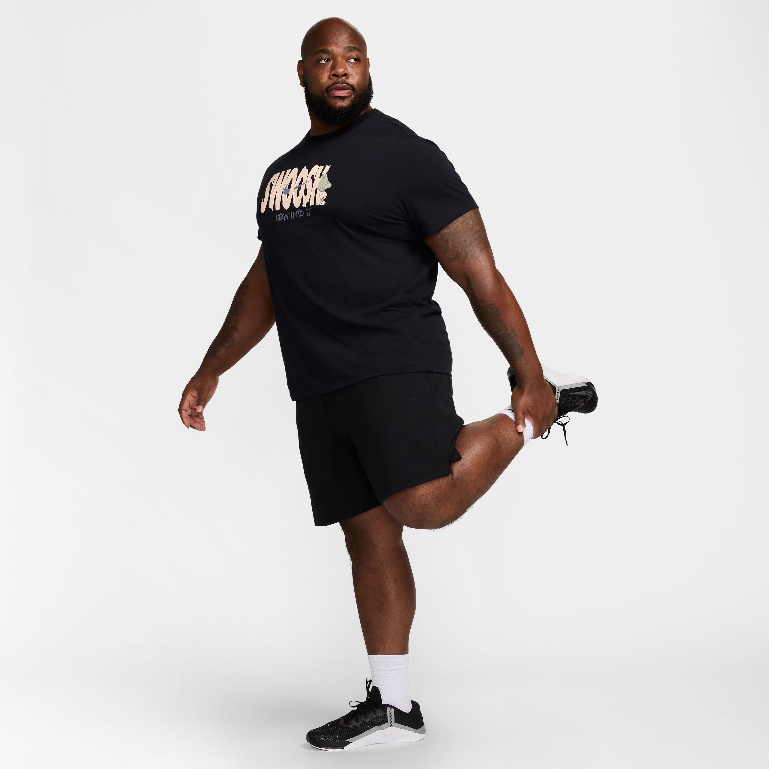 Nike M Nk Df Tee Ifkyk 1 Camiseta Manga Corta negro de hombre para entrenamiento