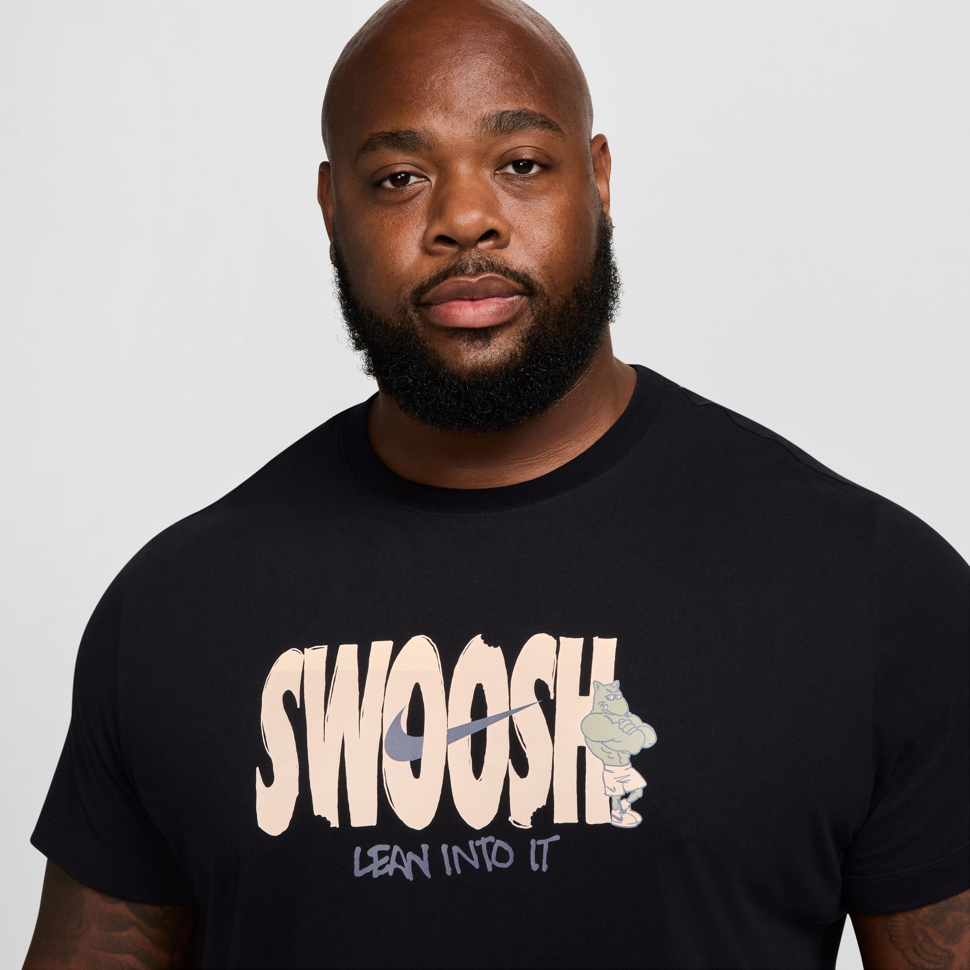 Nike M Nk Df Tee Ifkyk 1 Camiseta Manga Corta negro de hombre para entrenamiento