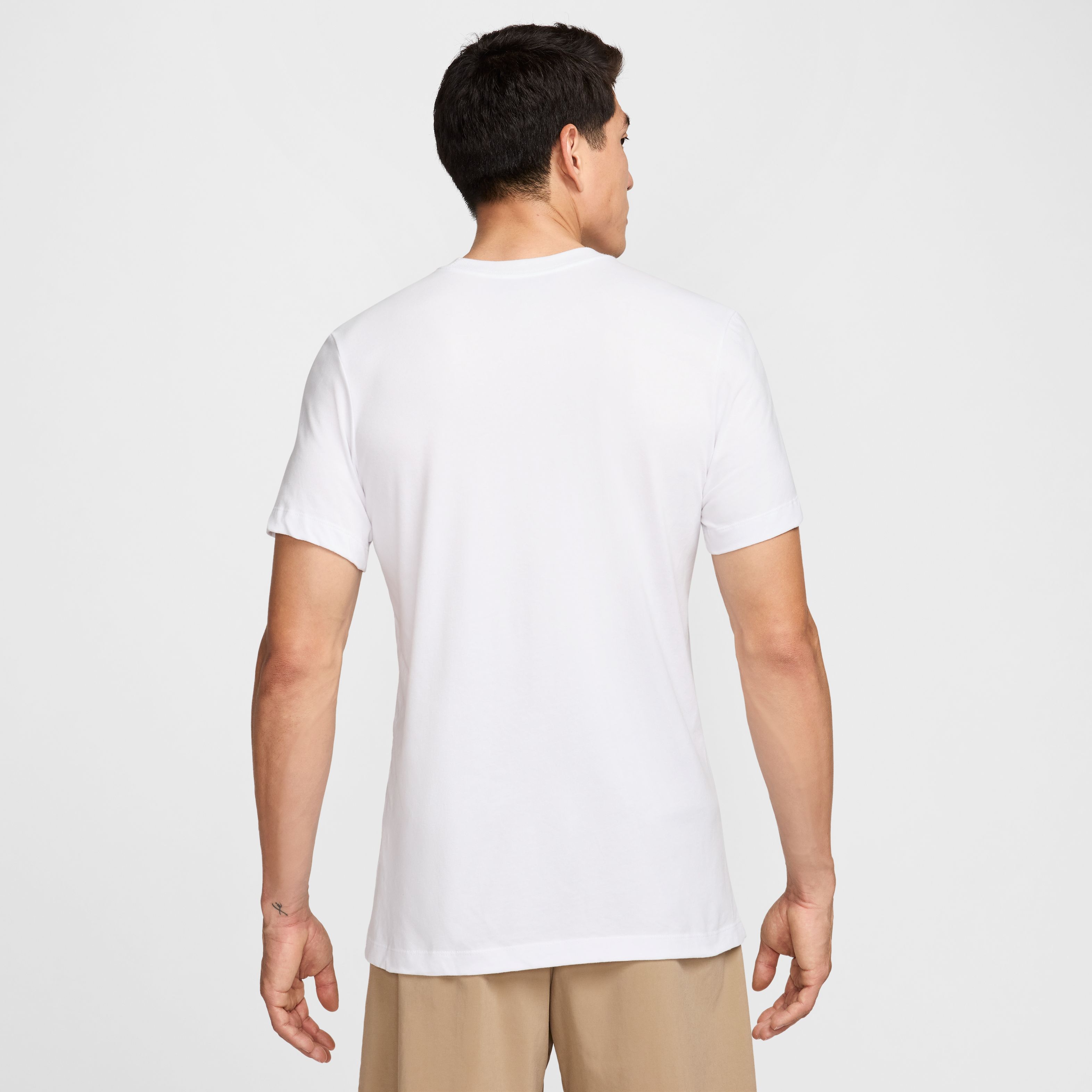 Nike M Nk Df Tee Ifkyk 1 Camiseta Manga Corta blanco de hombre para entrenamiento
