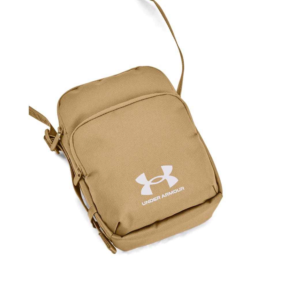 UA Loudon Lite Crossbody Bolso beige de hombre para entrenamiento