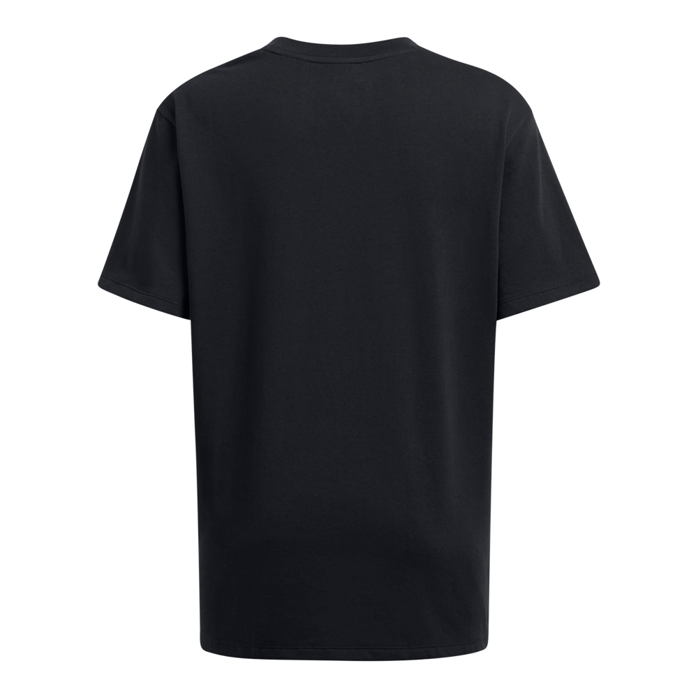 UA W Hwos Flower Emb Ss Camiseta Manga Corta negro de mujer para entrenamiento