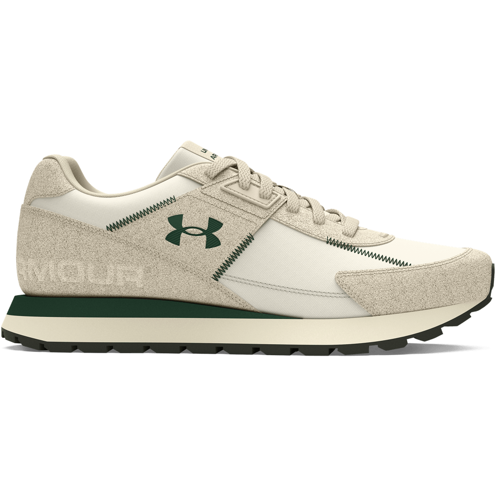 UA Essential Runner Tenis blanco de hombre lifestyle