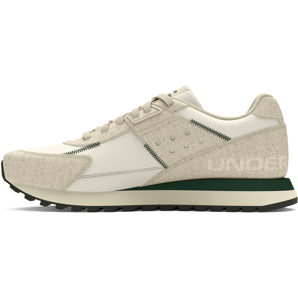 UA Essential Runner Tenis blanco de hombre lifestyle