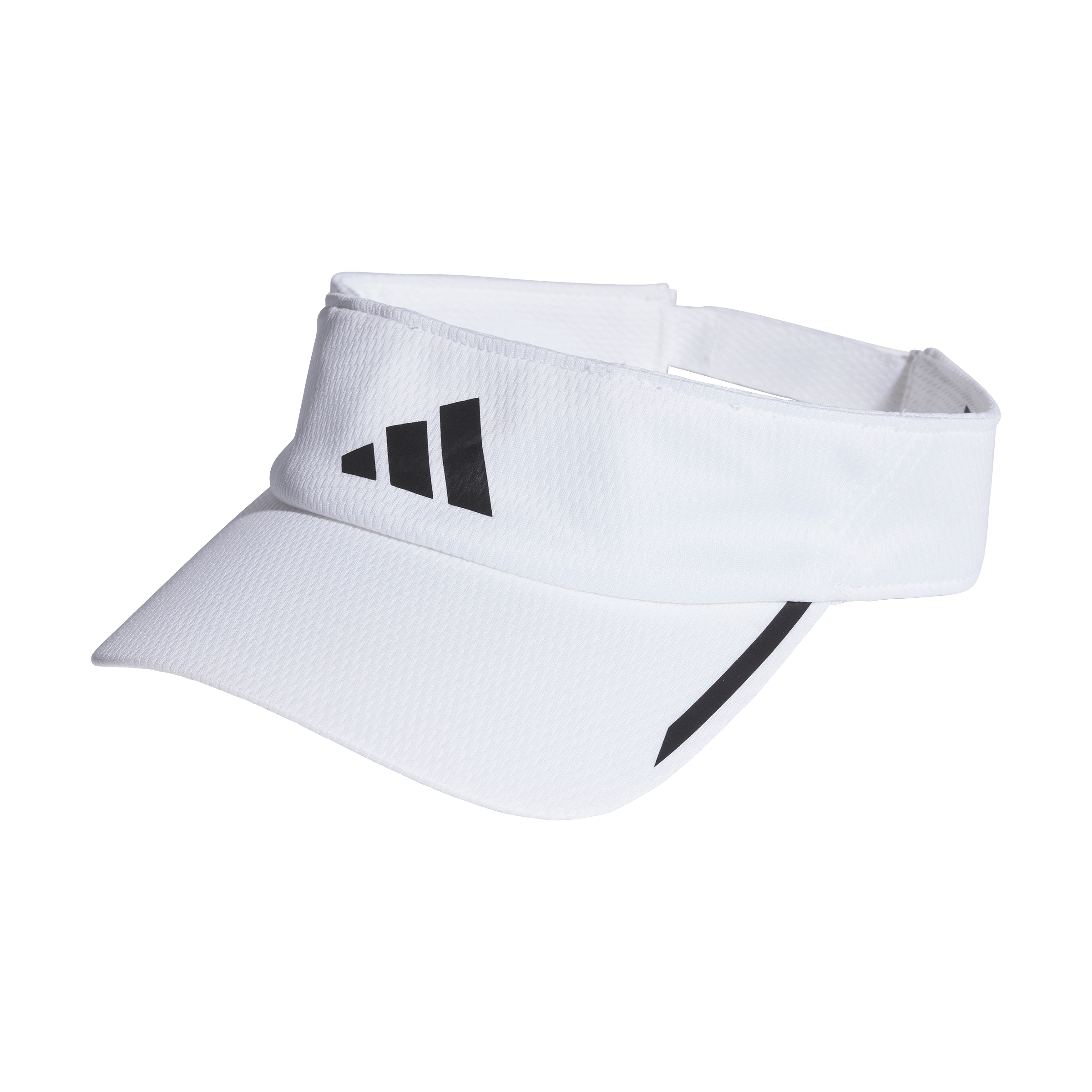 Adidas Visera Aeroready blanco de hombre para correr
