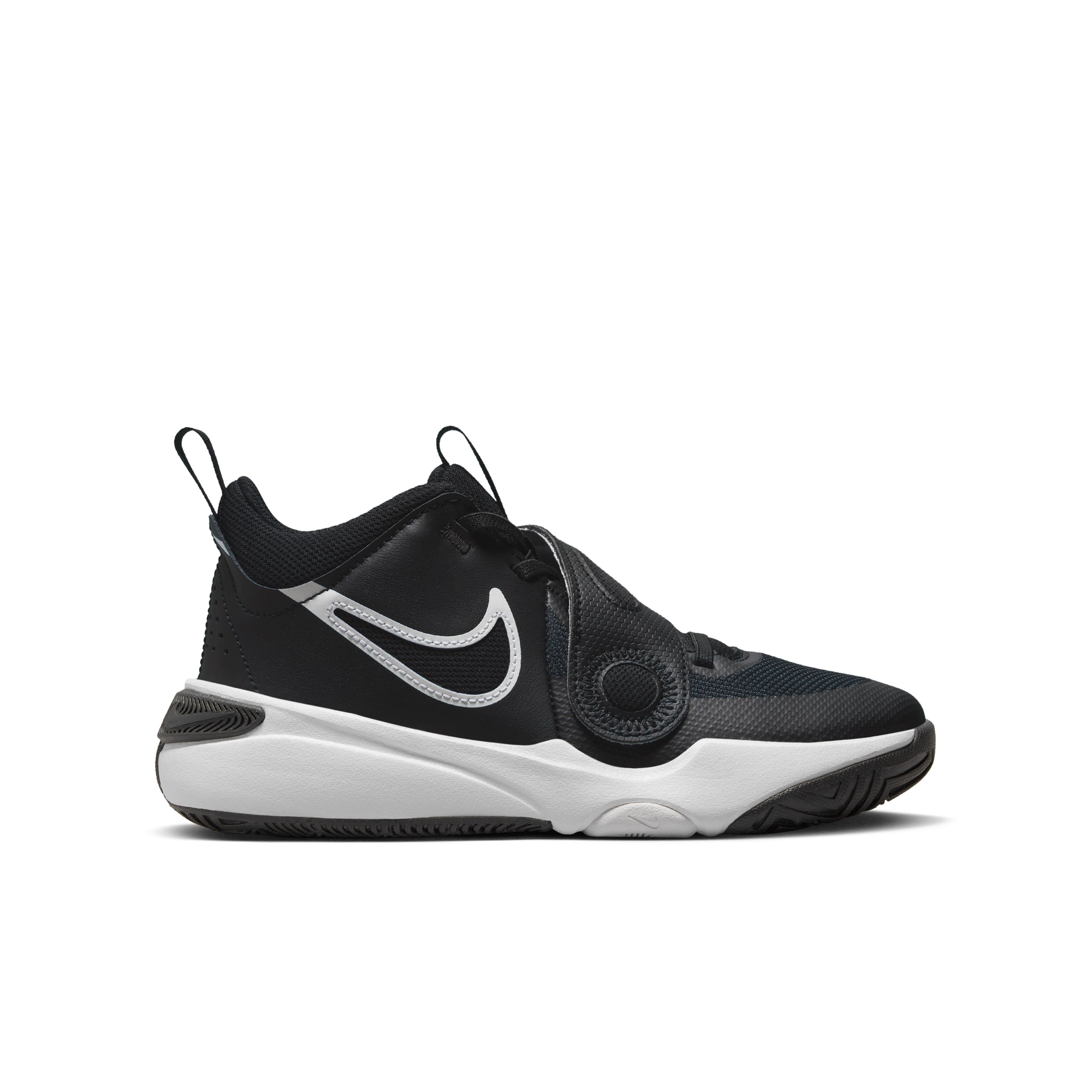 Nike Team Hustle D 11 Gs Tenis negro de niño lifestyle