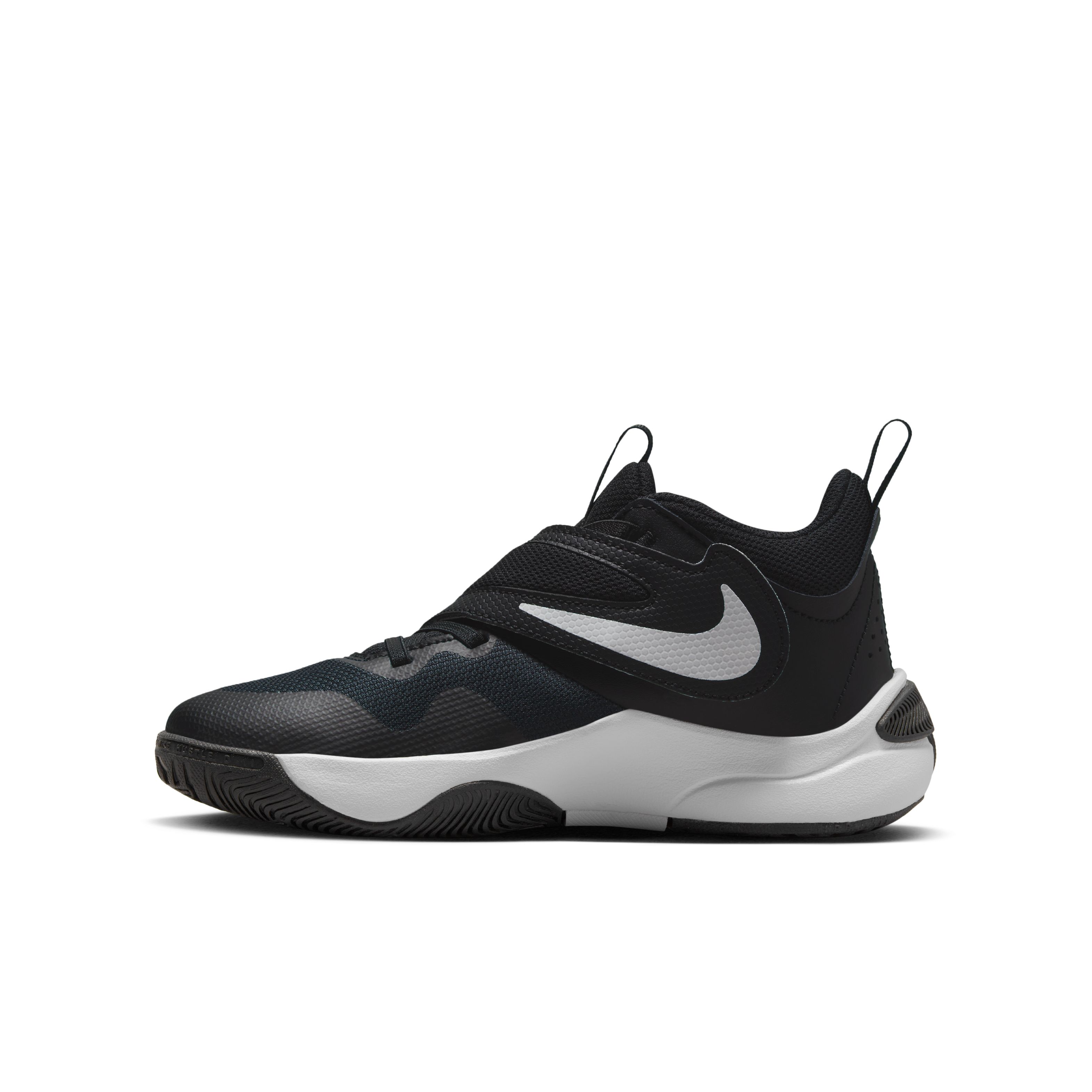 Nike Team Hustle D 11 Gs Tenis negro de niño lifestyle