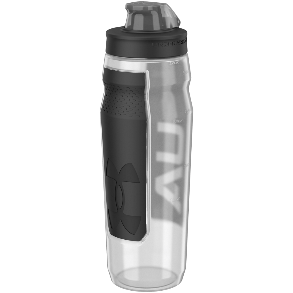 UA 32Oz Playmaker Squeeze Botella rojo de hombre para entrenamiento