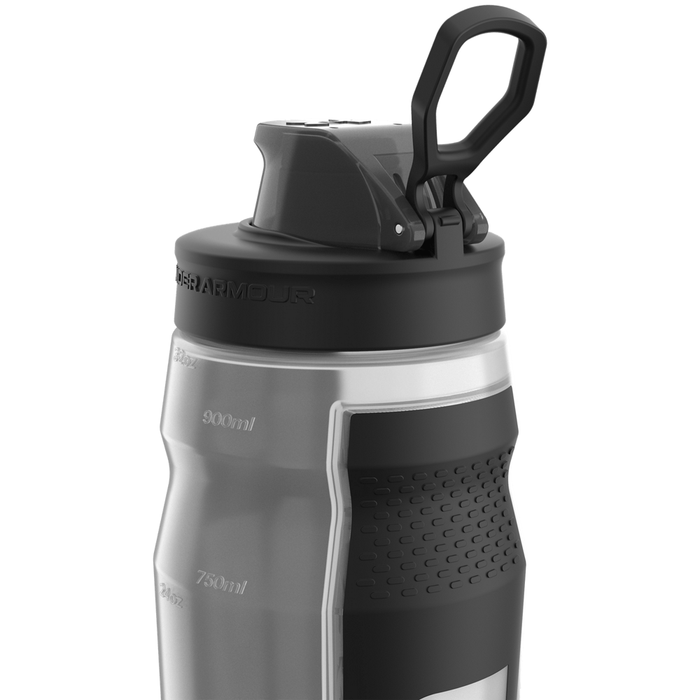 UA 32Oz Playmaker Squeeze Botella rojo de hombre para entrenamiento
