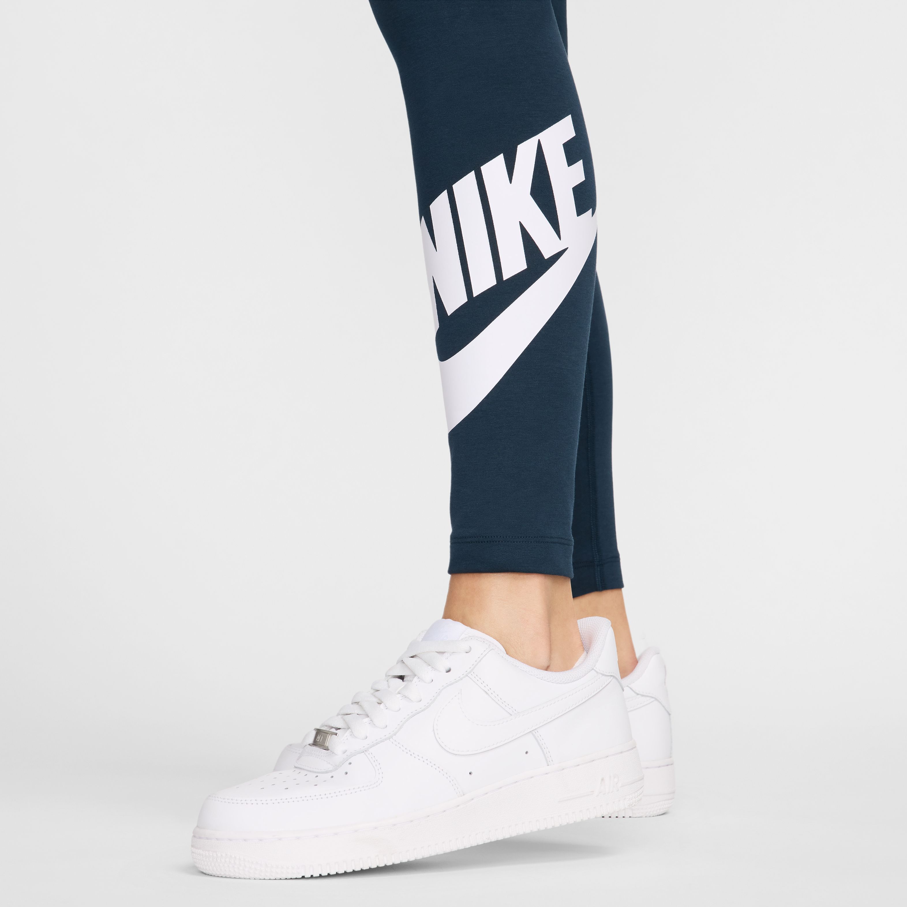 Nike W Nsw Nk Clsc Gx Hr Tight Ftra Licra azul de mujer lifestyle