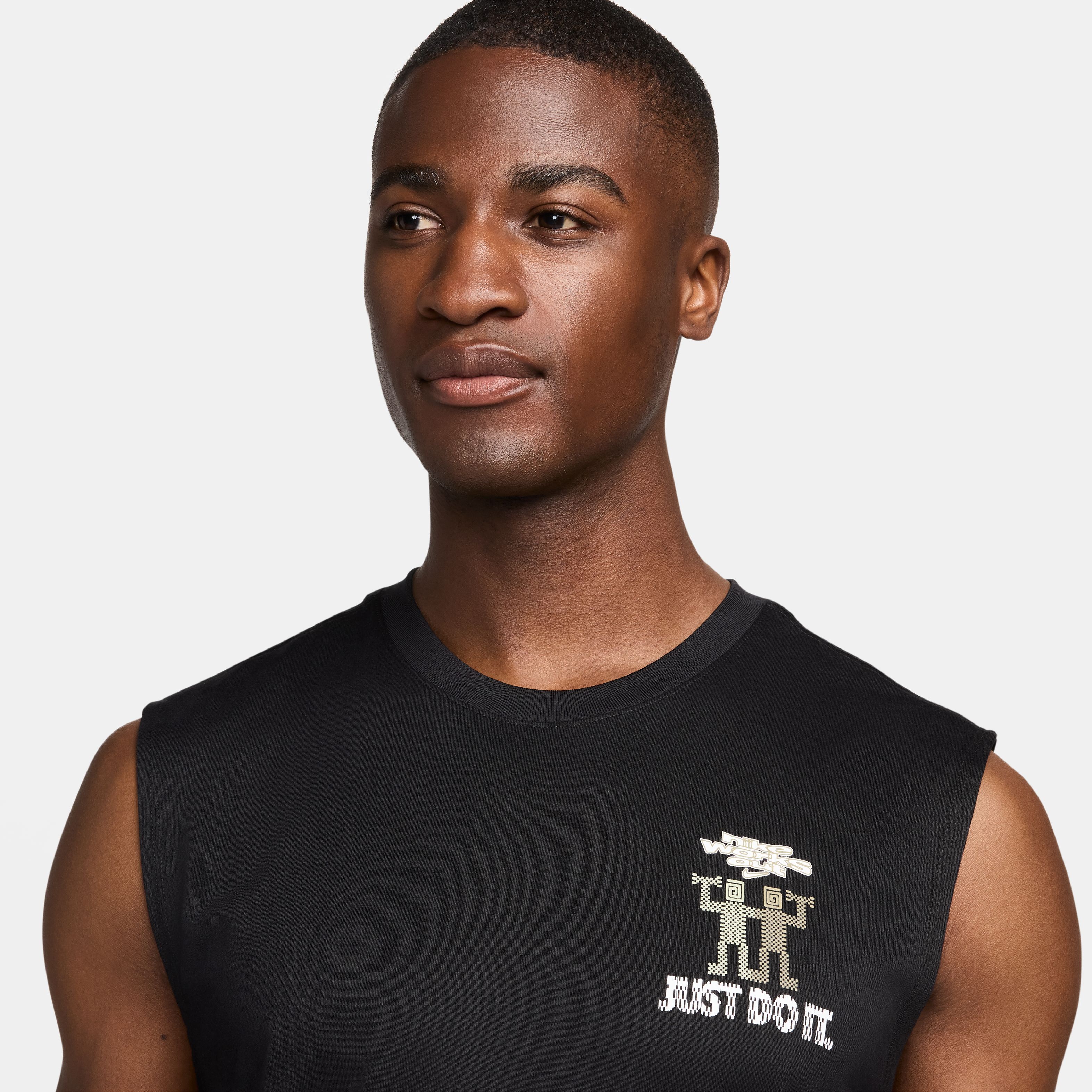 Nike M Nk Df Tee Rlgd Sl Iykyk Su24 Camiseta Manga Sisa negro de hombre para entrenamiento