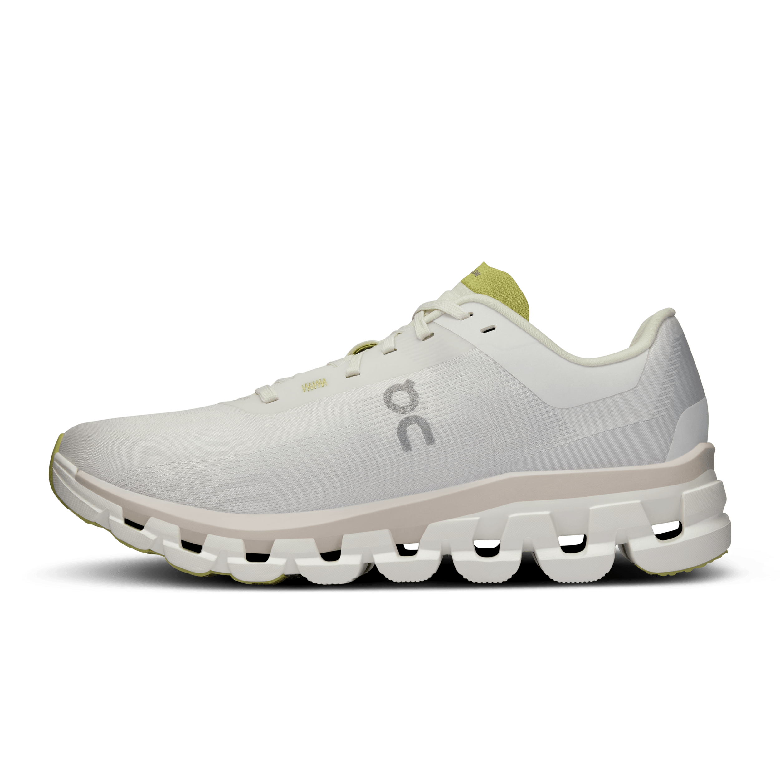 On Cloudflow 4 Tenis blanco de mujer para correr