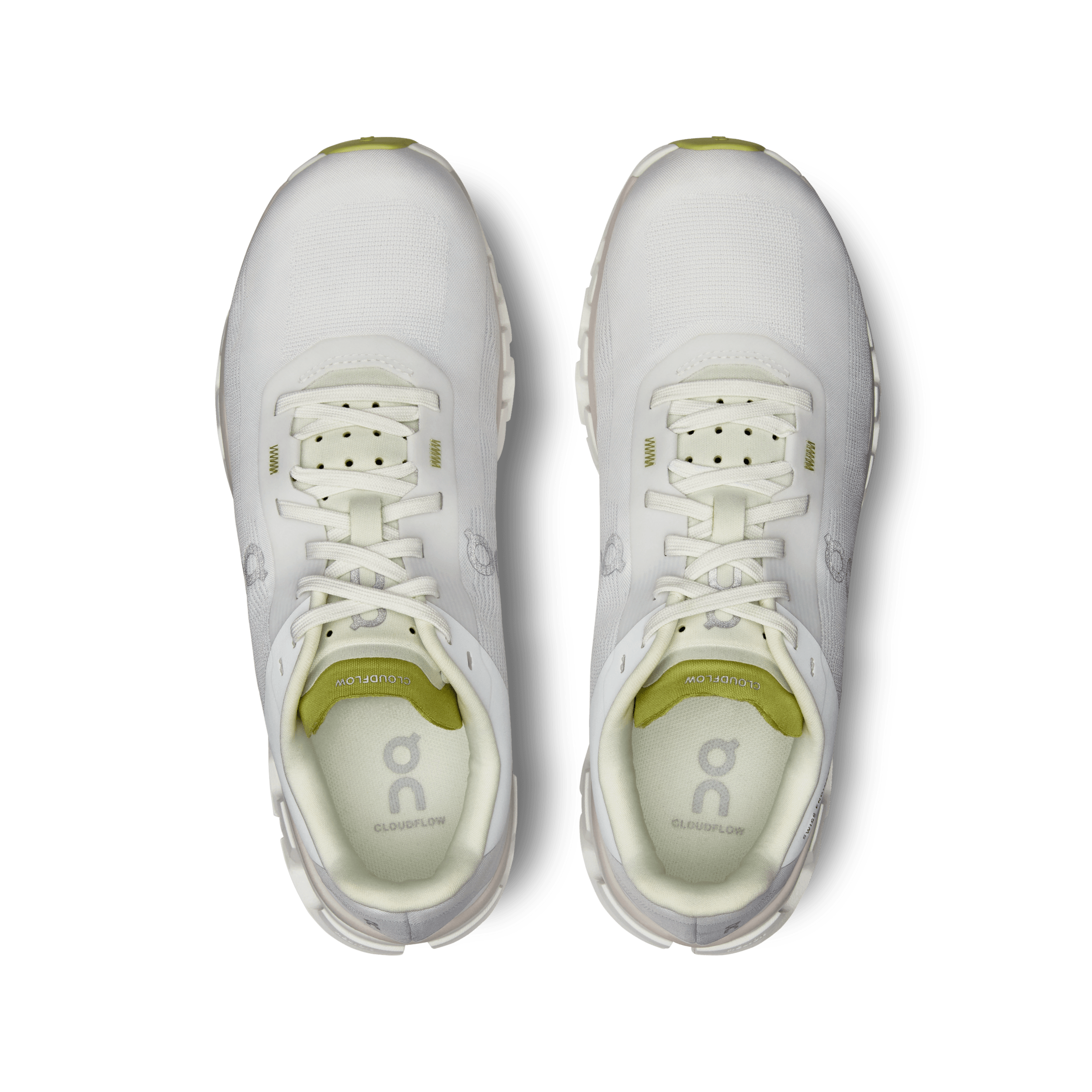 On Cloudflow 4 Tenis blanco de mujer para correr