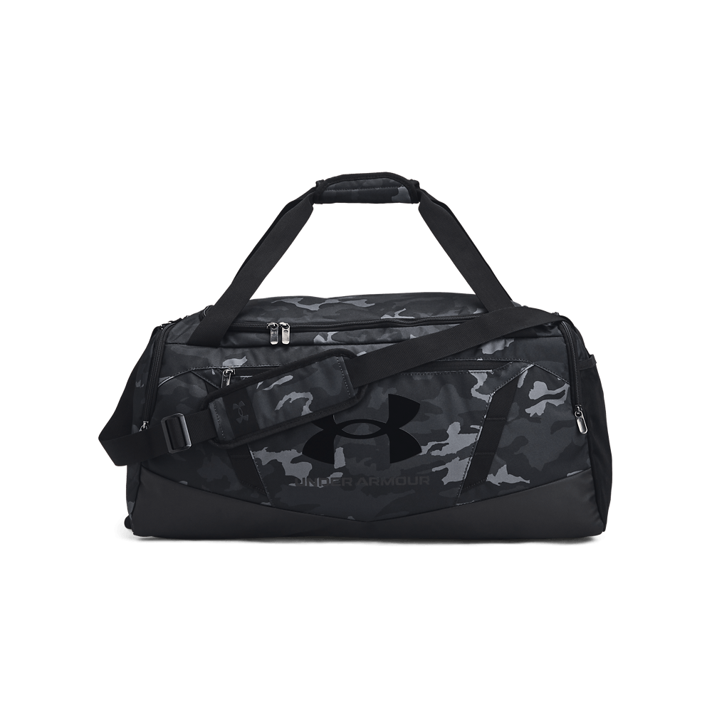 UA Undeniable 5.0 Duffle Md Maletín negro de hombre para entrenamiento