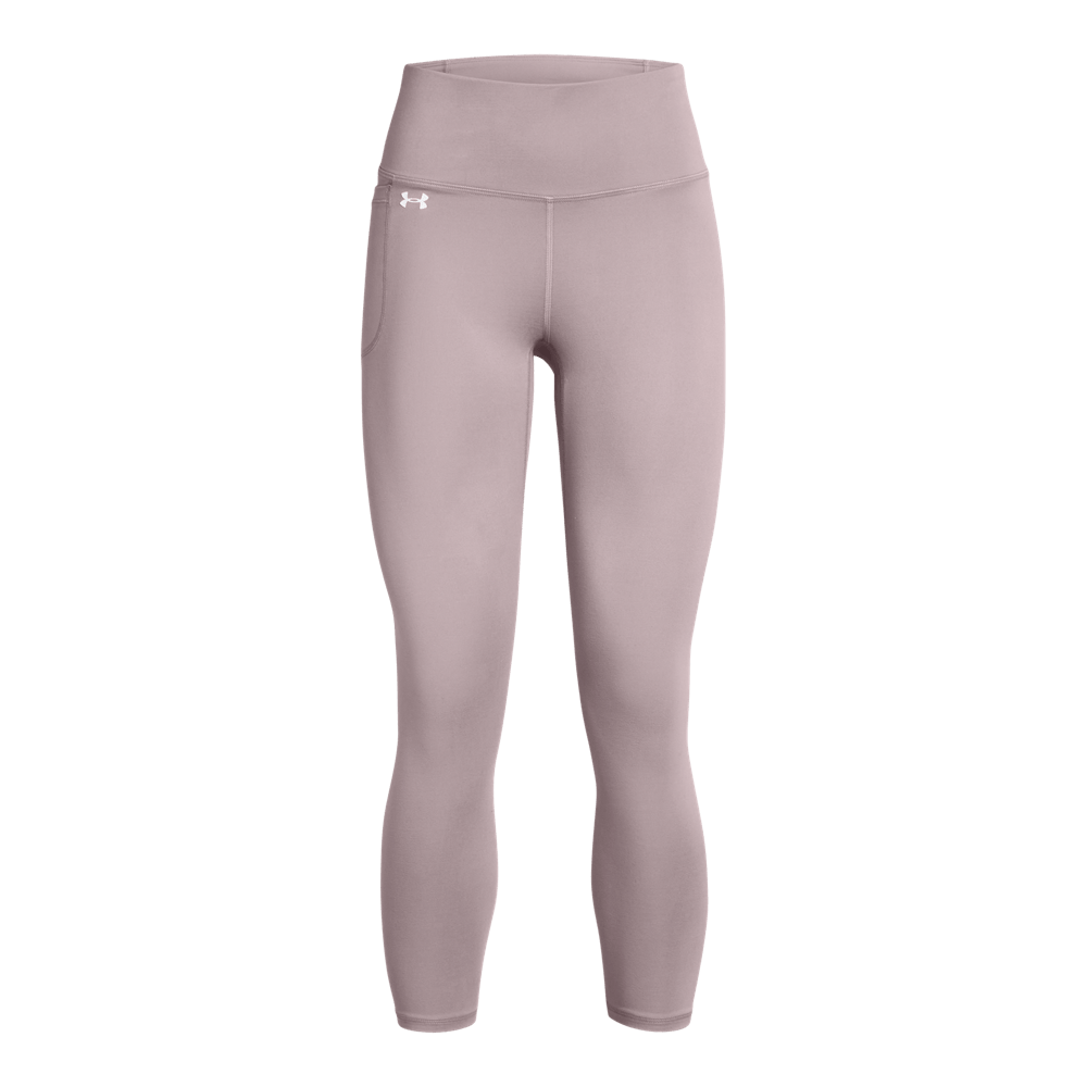 UA Ion Ankle Leg Licra gris de mujer para entrenamiento