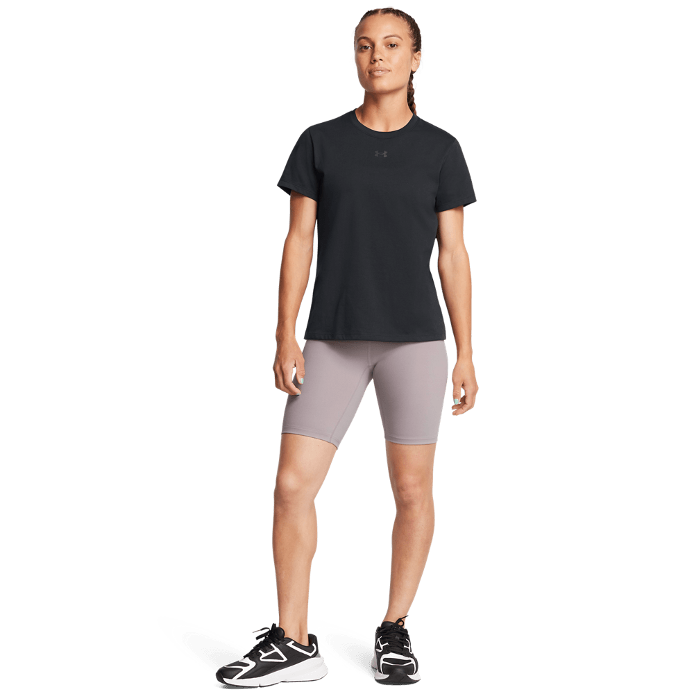UA Ion Bike Short Licra gris de mujer para entrenamiento