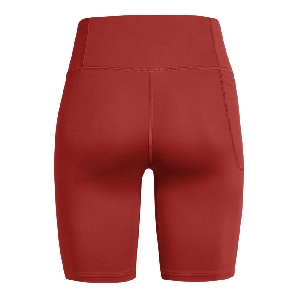 UA Ion Bike Short Licra naranja de mujer para entrenamiento