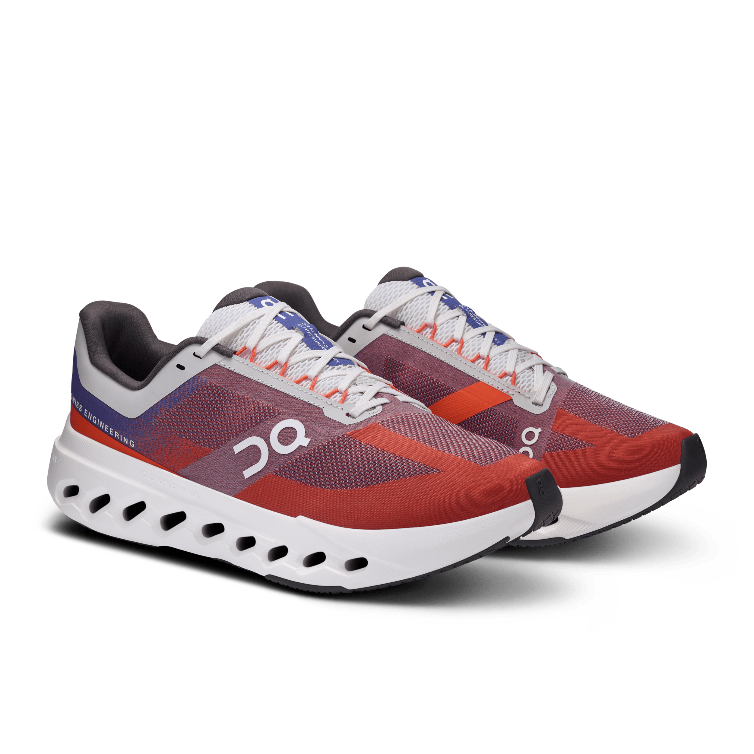 On Cloudsurfer Next 1 Tenis rojo de hombre para correr