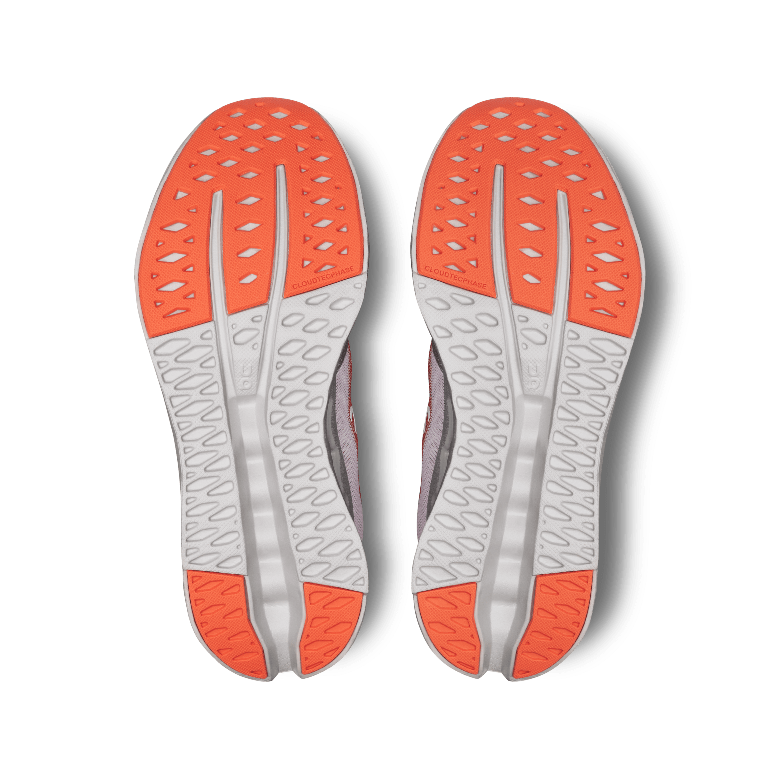 On Cloudsurfer 1 Tenis rojo de mujer para correr