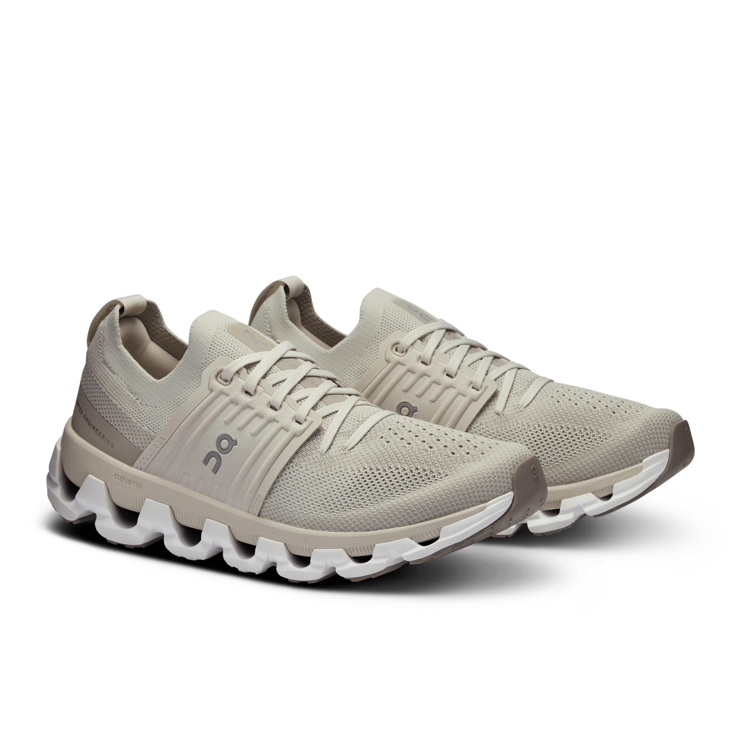 On Cloudswift 3 Tenis blanco de mujer para correr