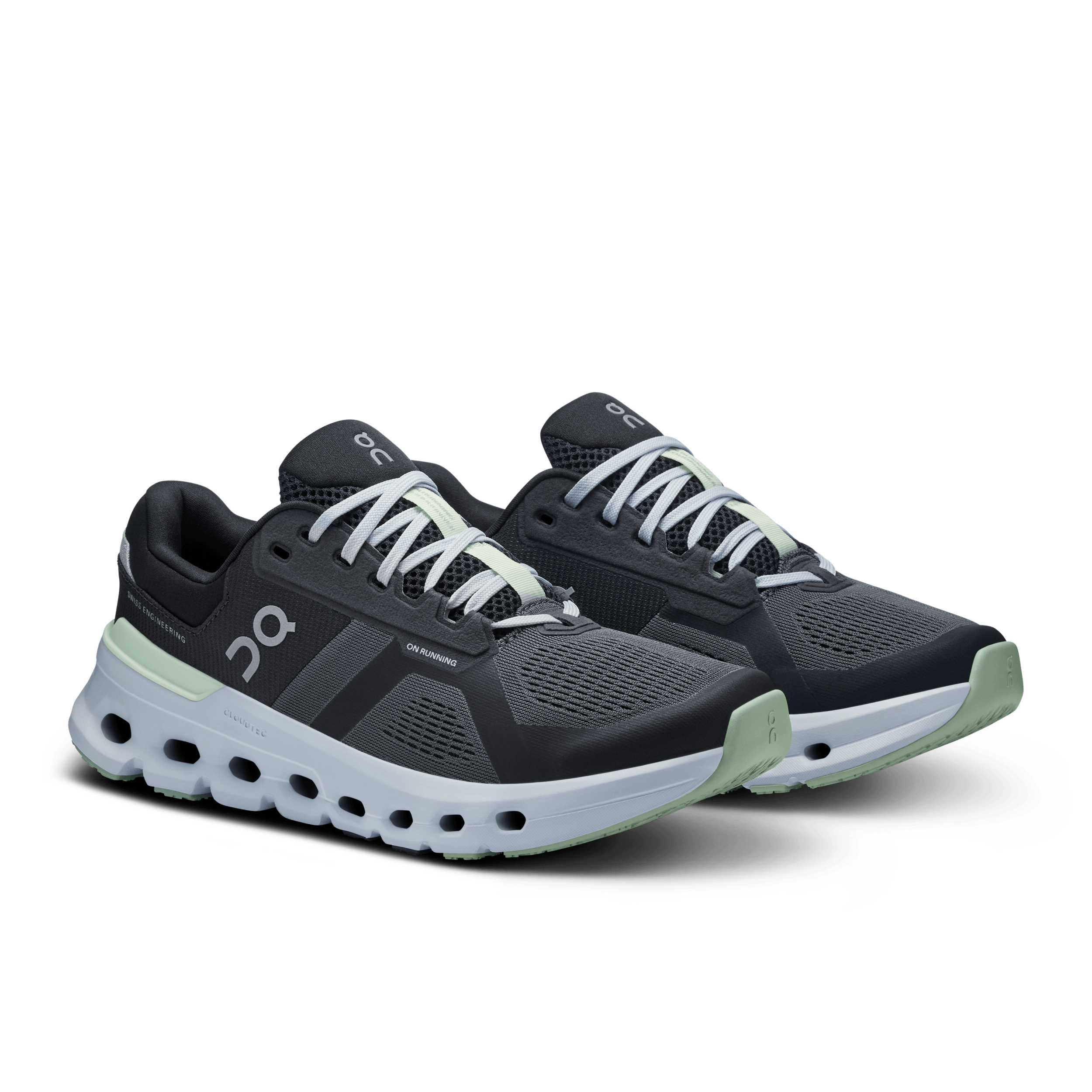 On Cloudrunner 2 Tenis negro de mujer para correr