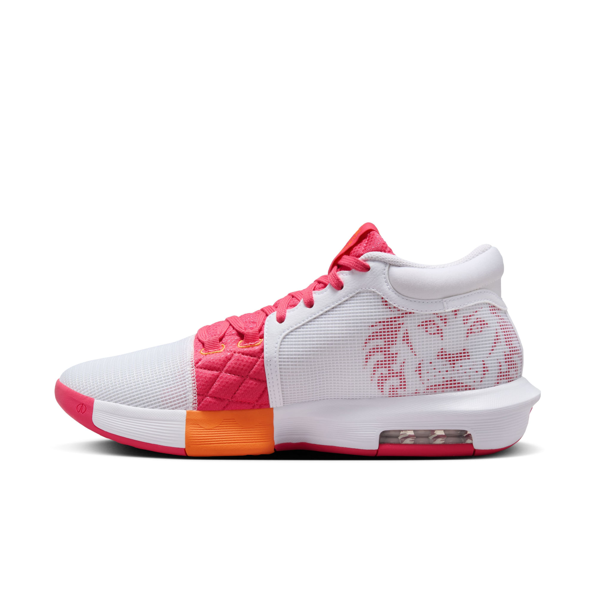 Nike Lebron Witness Viii Tenis blanco de hombre para baloncesto