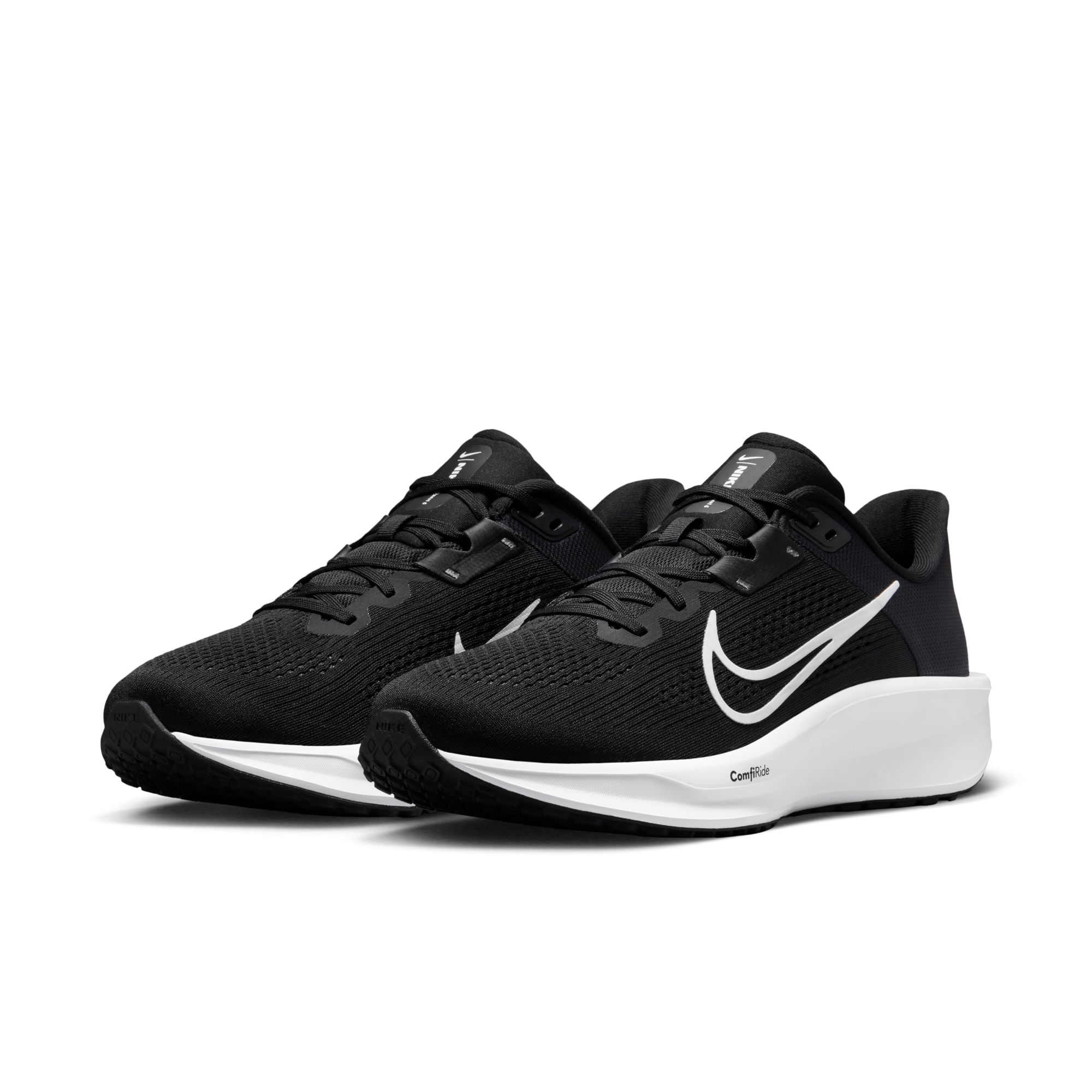 Nike Quest 6 Tenis negro de hombre para correr