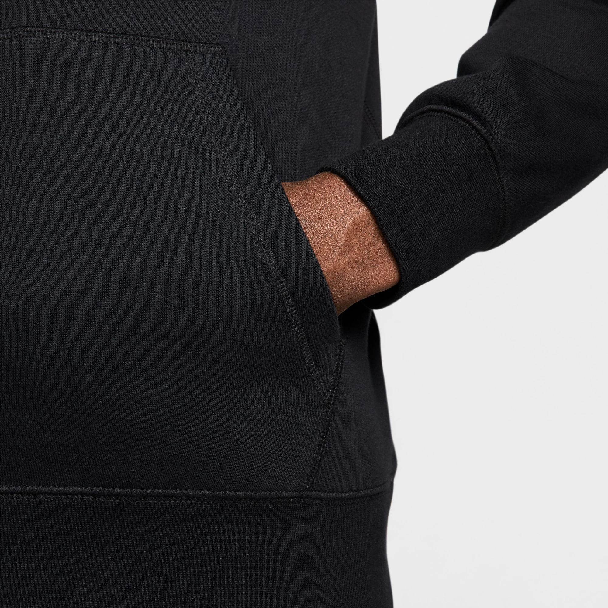 Nike M Nk Club Bb Hdy Futura Block Hoodie negro de hombre lifestyle