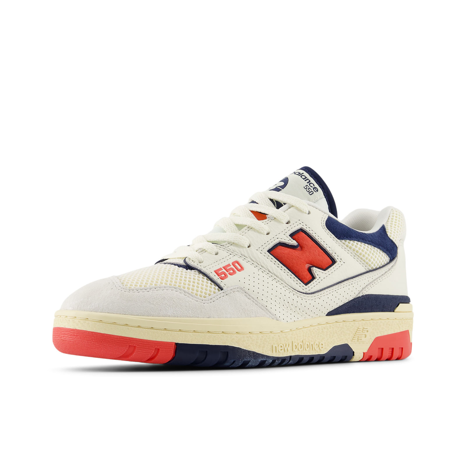 New Balance Bb550 Tenis blanco de hombre lifestyle