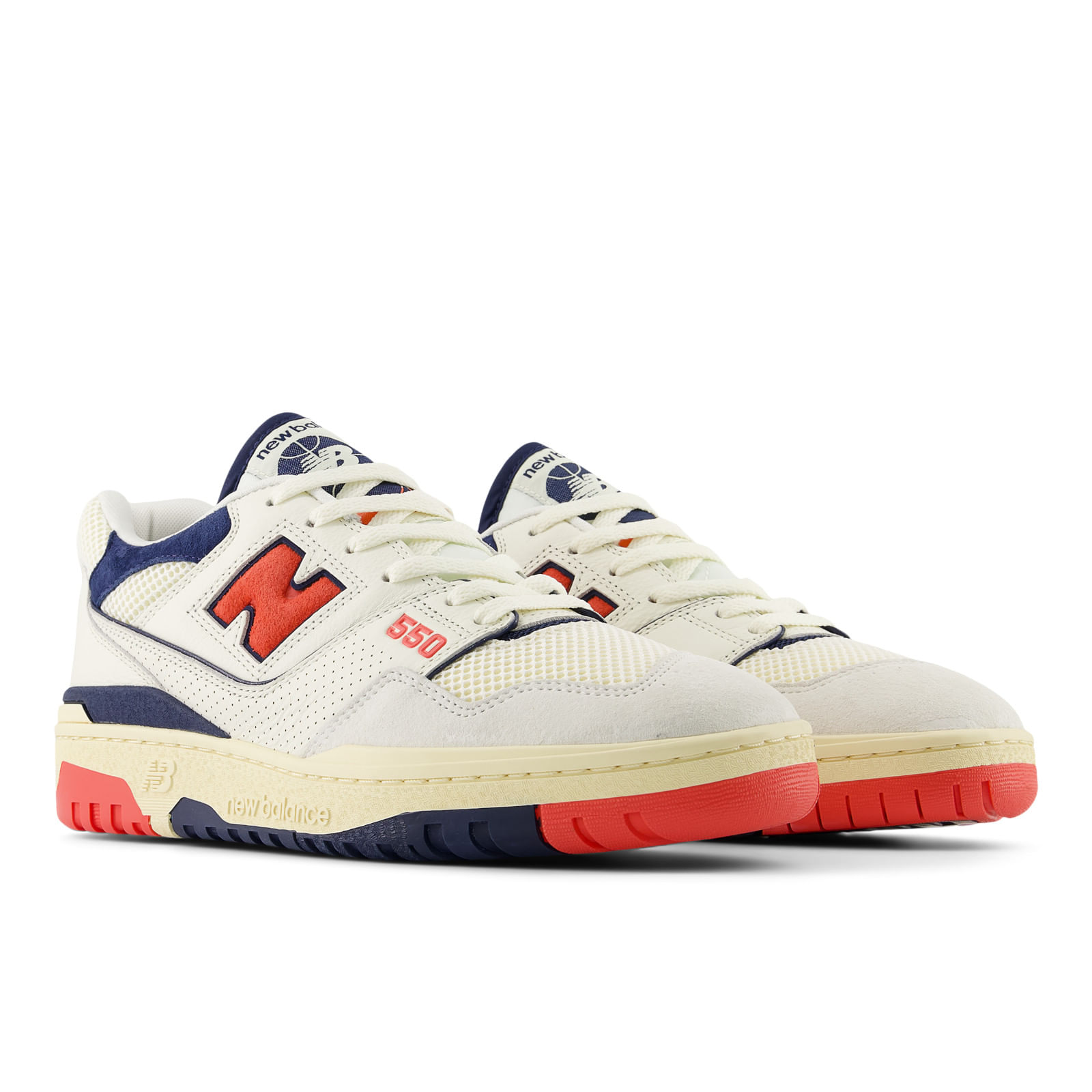 New Balance Bb550 Tenis blanco de hombre lifestyle
