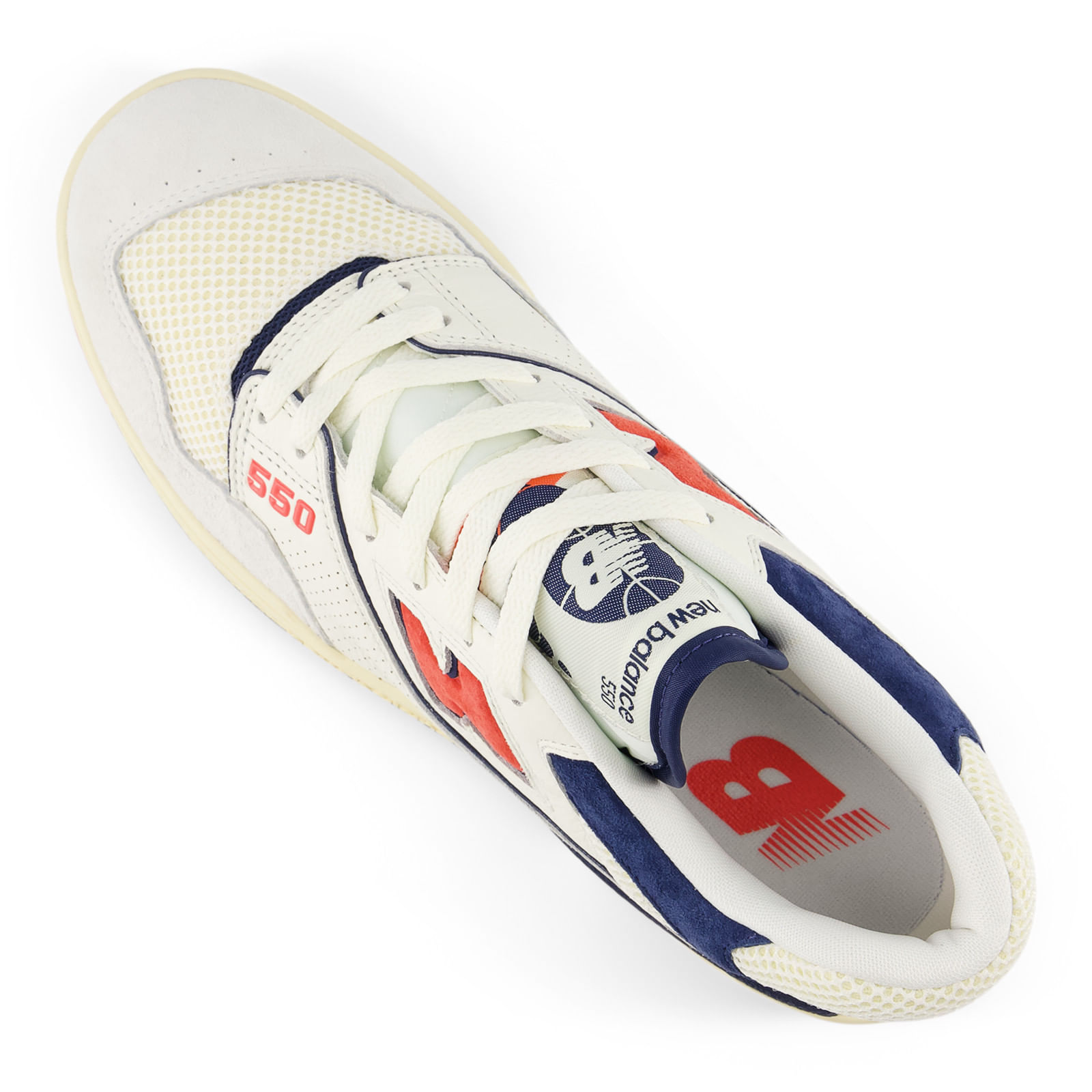 New Balance Bb550 Tenis blanco de hombre lifestyle