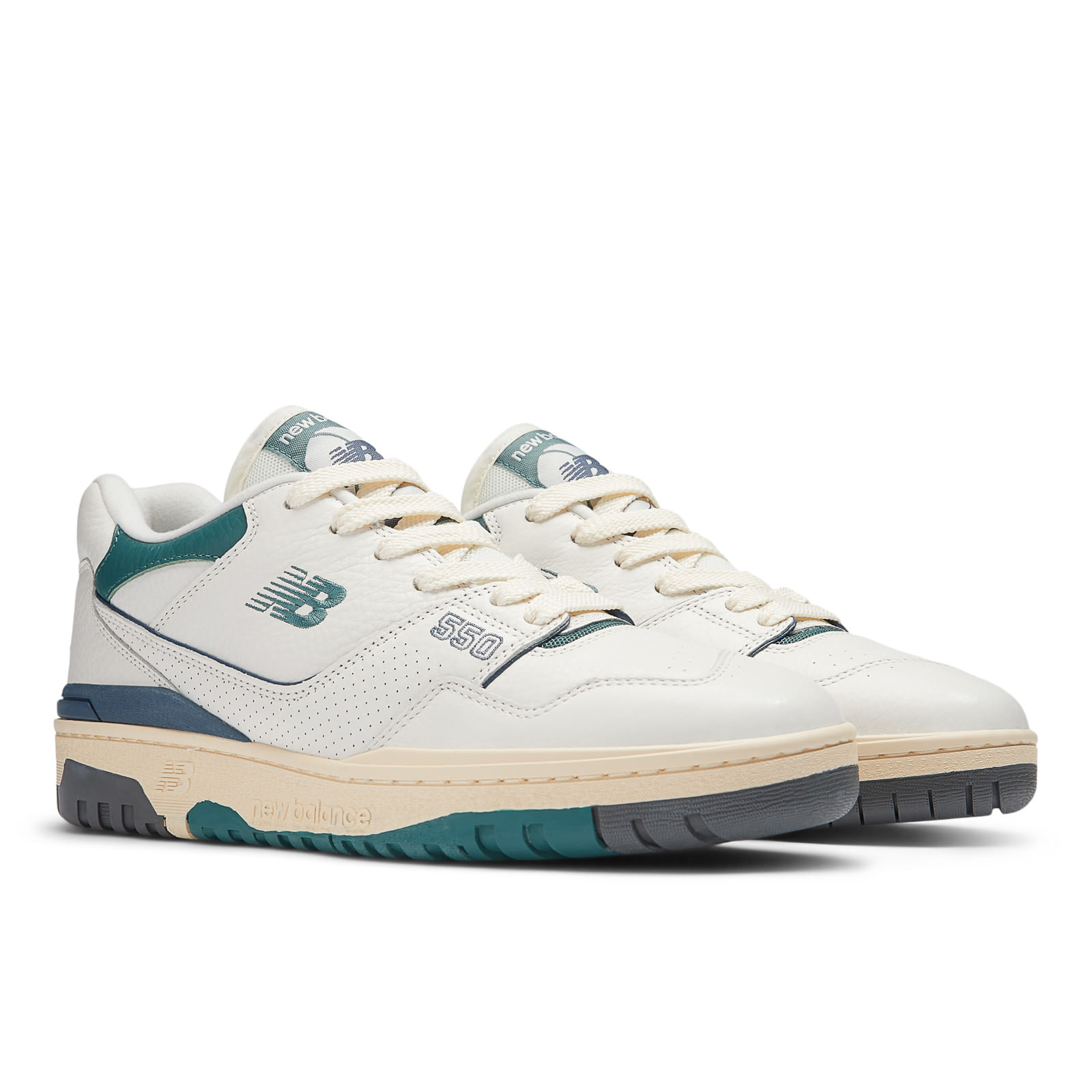 New Balance Bb550 Tenis blanco de hombre lifestyle