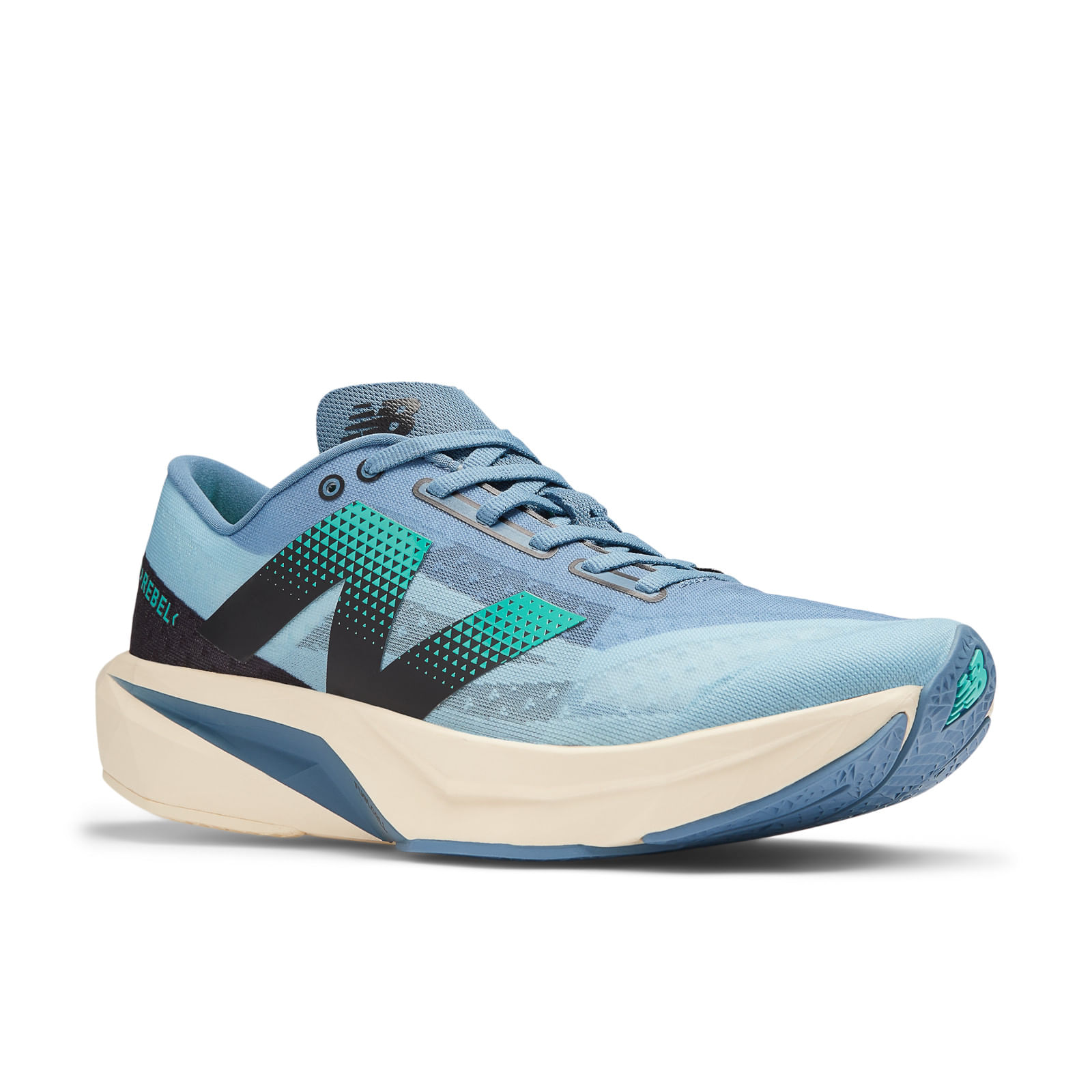New Balance Rebel V4 Tenis azul de hombre para correr