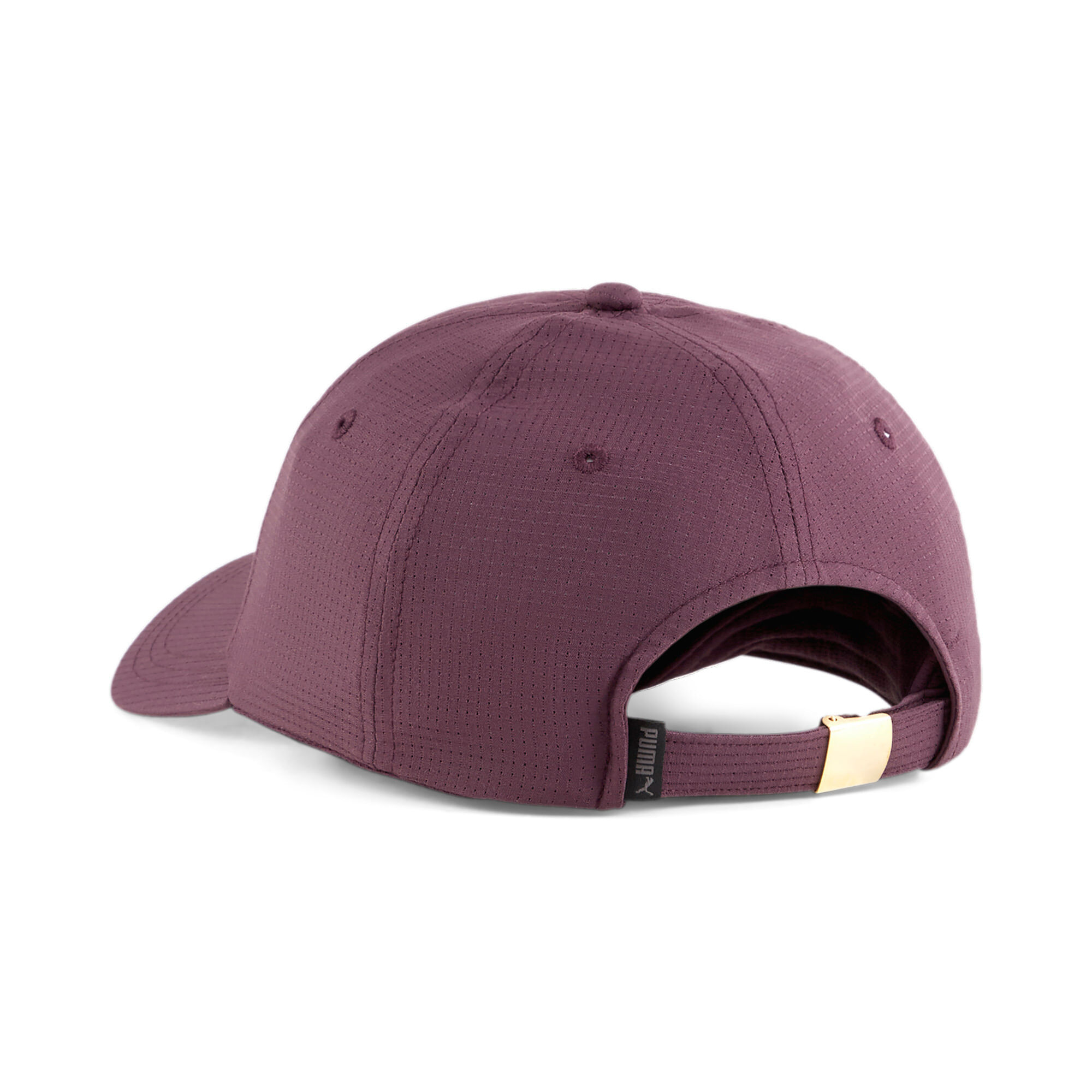 Puma Classics Gold Metal Cat Cap Gorra morado de mujer lifestyle