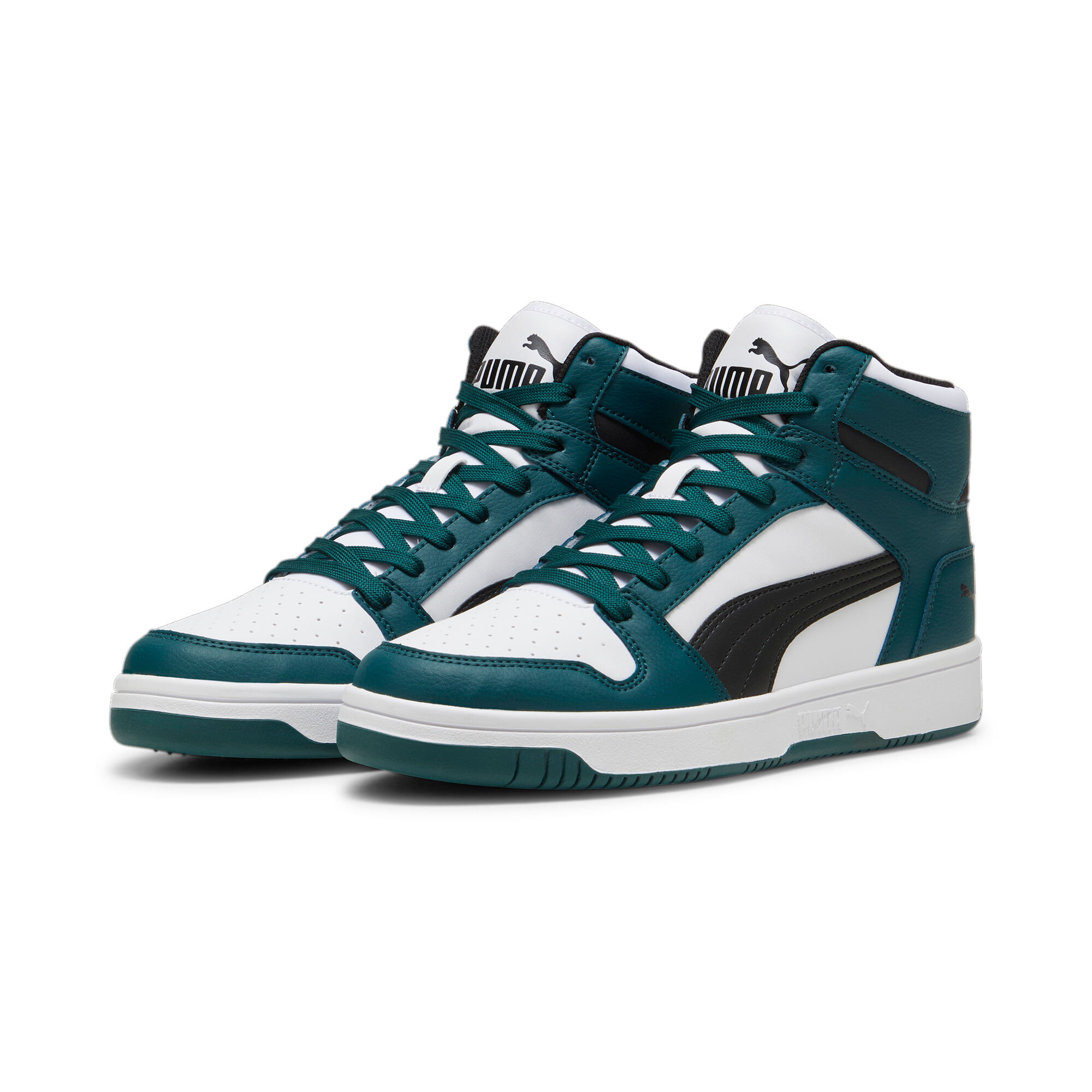 Puma Rebound Layup Sl Tenis verde de hombre lifestyle