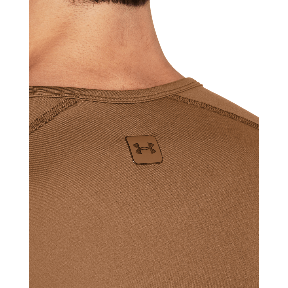 UA Meridian Ss Camiseta Manga Corta cafe de hombre para entrenamiento