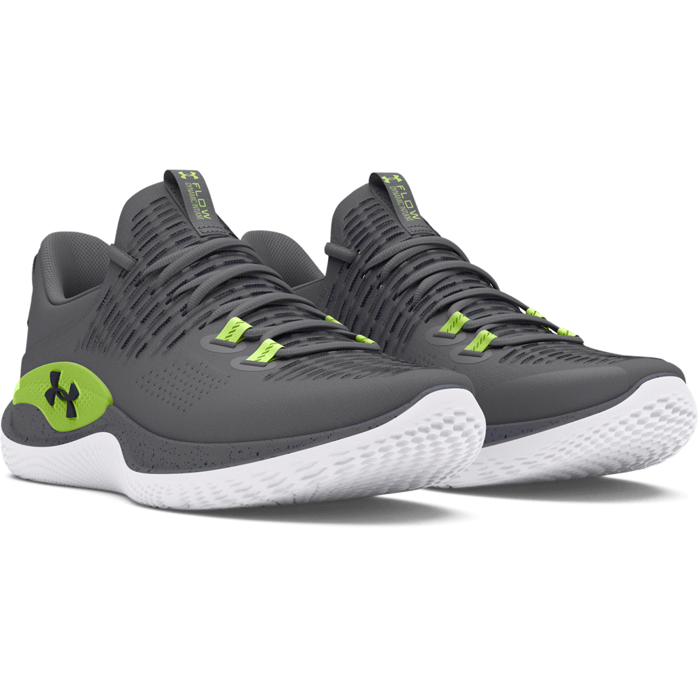 UA Flow Dynamic Intlknt Tenis gris de hombre para entrenamiento