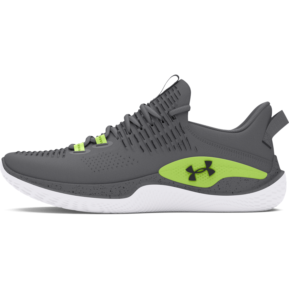 UA Flow Dynamic Intlknt Tenis gris de hombre para entrenamiento